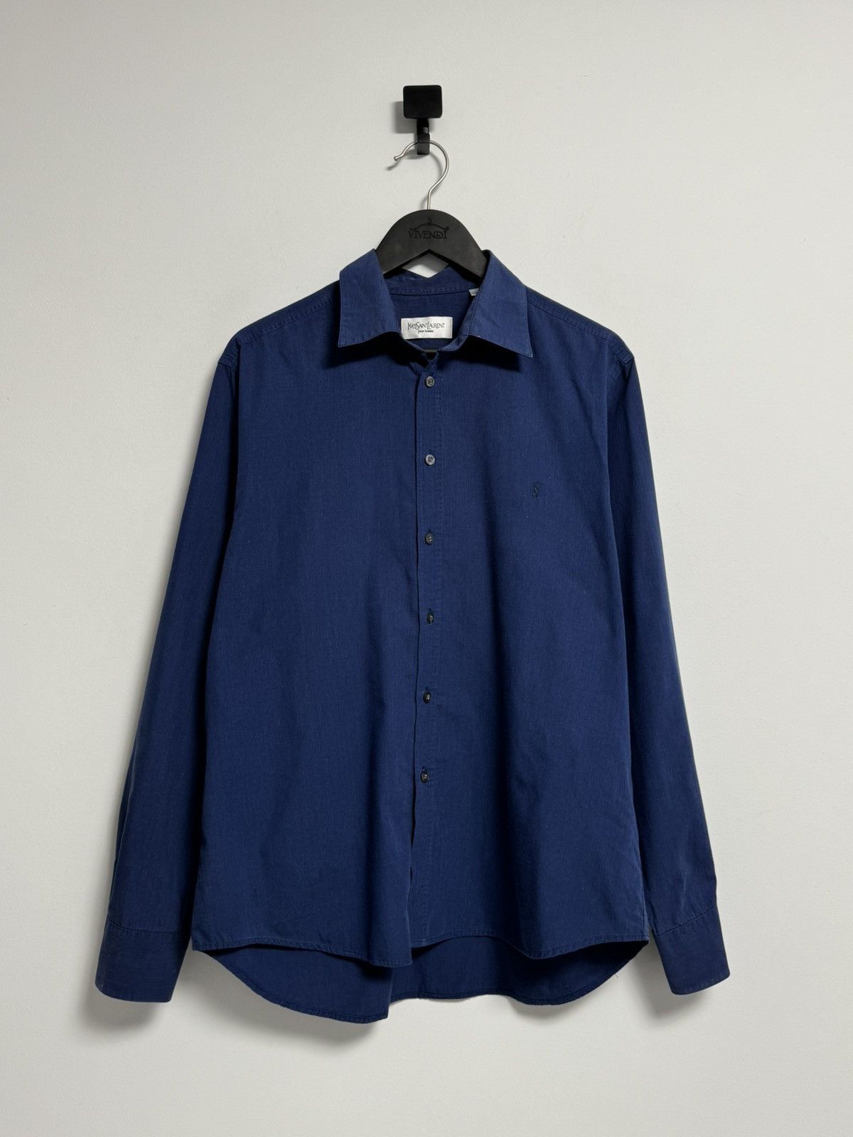 Yves Saint Laurent Yves Saint Laurent Button Up T-Shirt Size US L / EU 52-54 / 3 - 1 Thumbnail