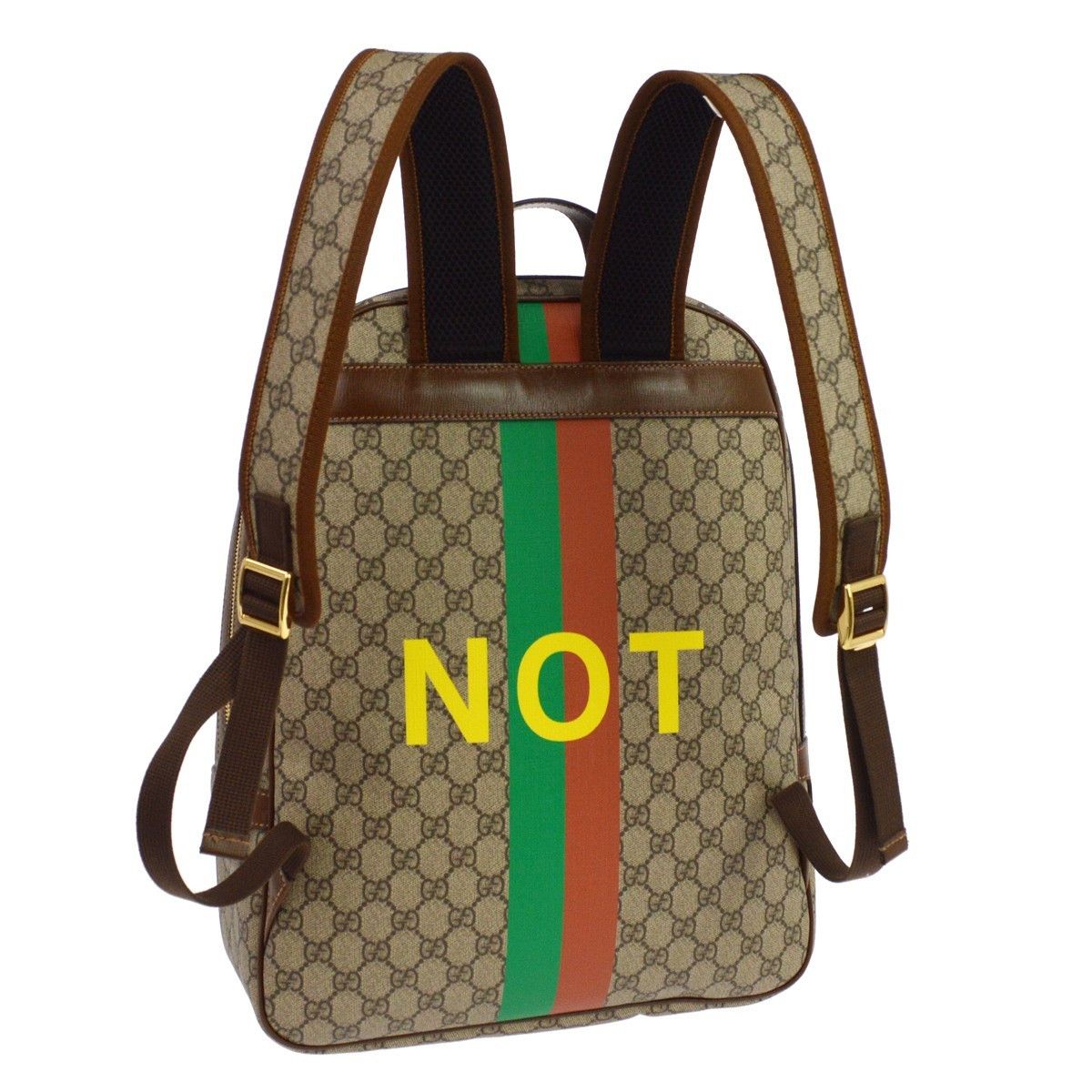 Gucci Gucci FAKE/NOT GG Supreme Backpack Size ONE SIZE - 2 Thumbnail
