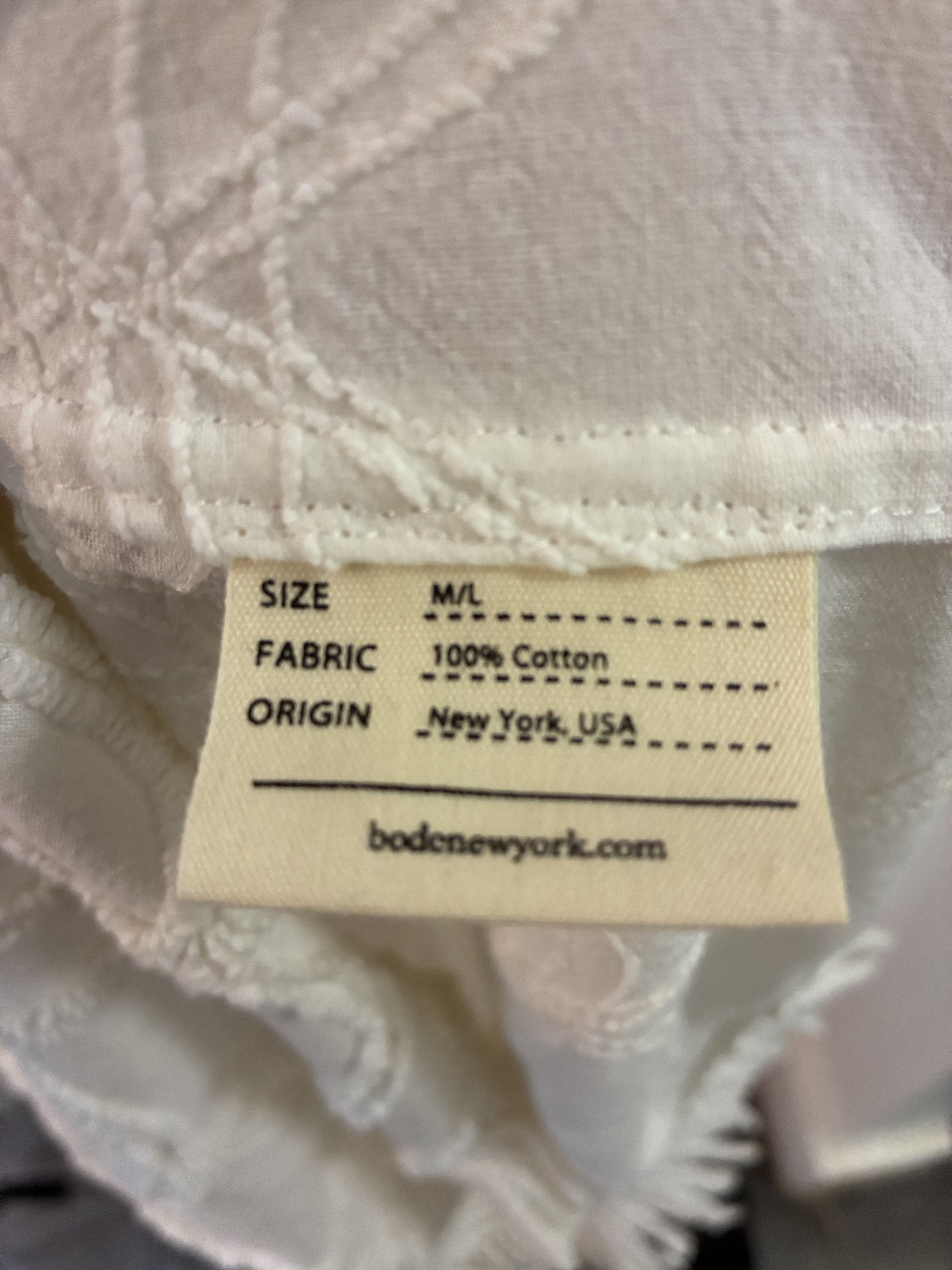 Bode Bode Chenille Shirt With Fringe Size US M / EU 48-50 / 2 - 6 Thumbnail