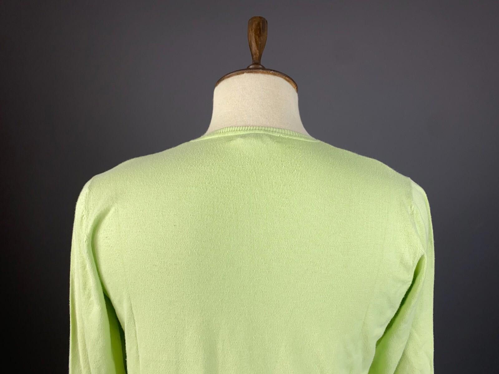 La Martina La Martina Green Knit Long Sleeve Sweater Size L Size US L / EU 52-54 / 3 - 6 Thumbnail