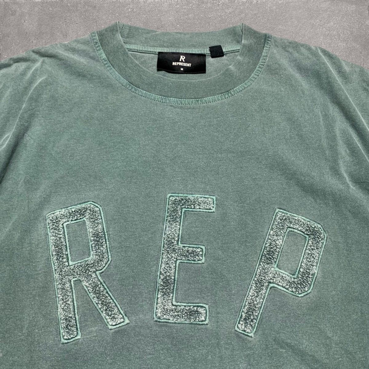 Represent Clo. Represent Medium Applique Forest Green Tee Size US M / EU 48-50 / 2 - 3 Thumbnail
