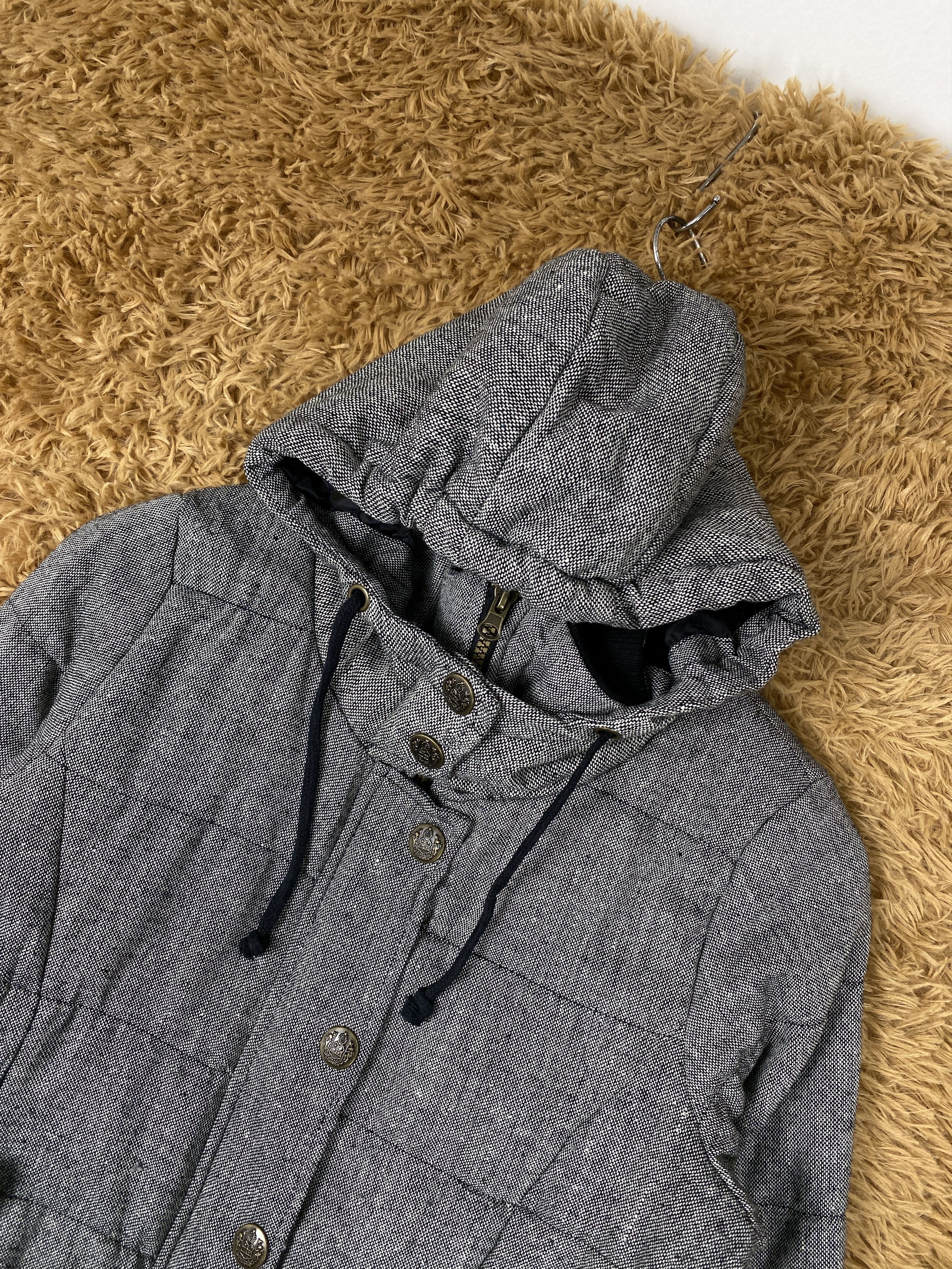 Japanese Brand Vintage Gyle Puffer Hoodie Jacket J1995 Size US S / EU 44-46 / 1 - 2 Thumbnail