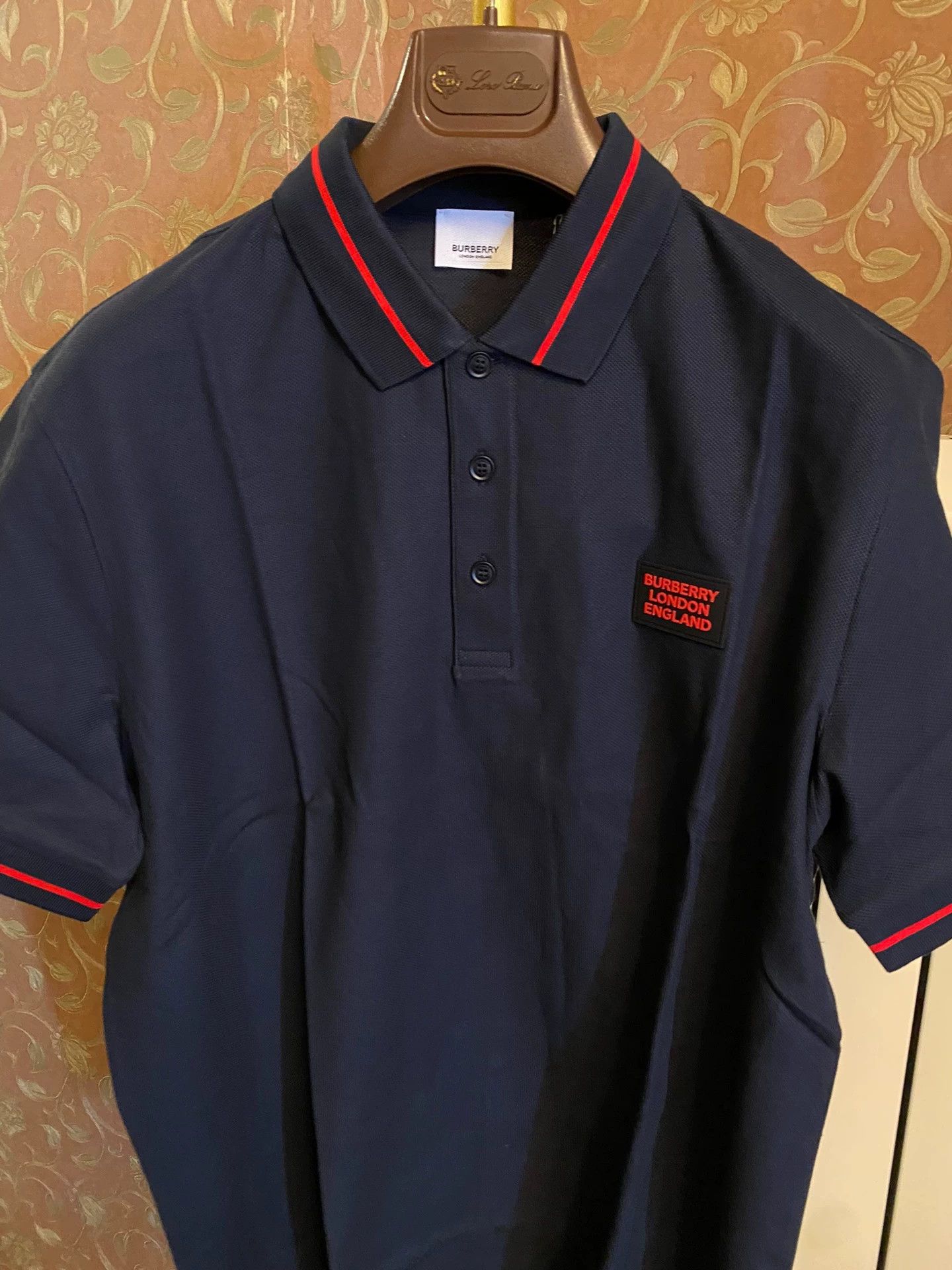 Burberry Burberry TB Placket Polo Shirt Size US XL / EU 56 / 4 - 2 Thumbnail