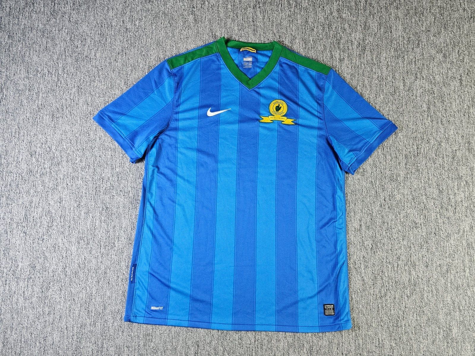 Nike Nike Mamelodi Sundowns 2009-10 Away Soccer Jersey XL Size US XL / EU 56 / 4 - 1 Thumbnail