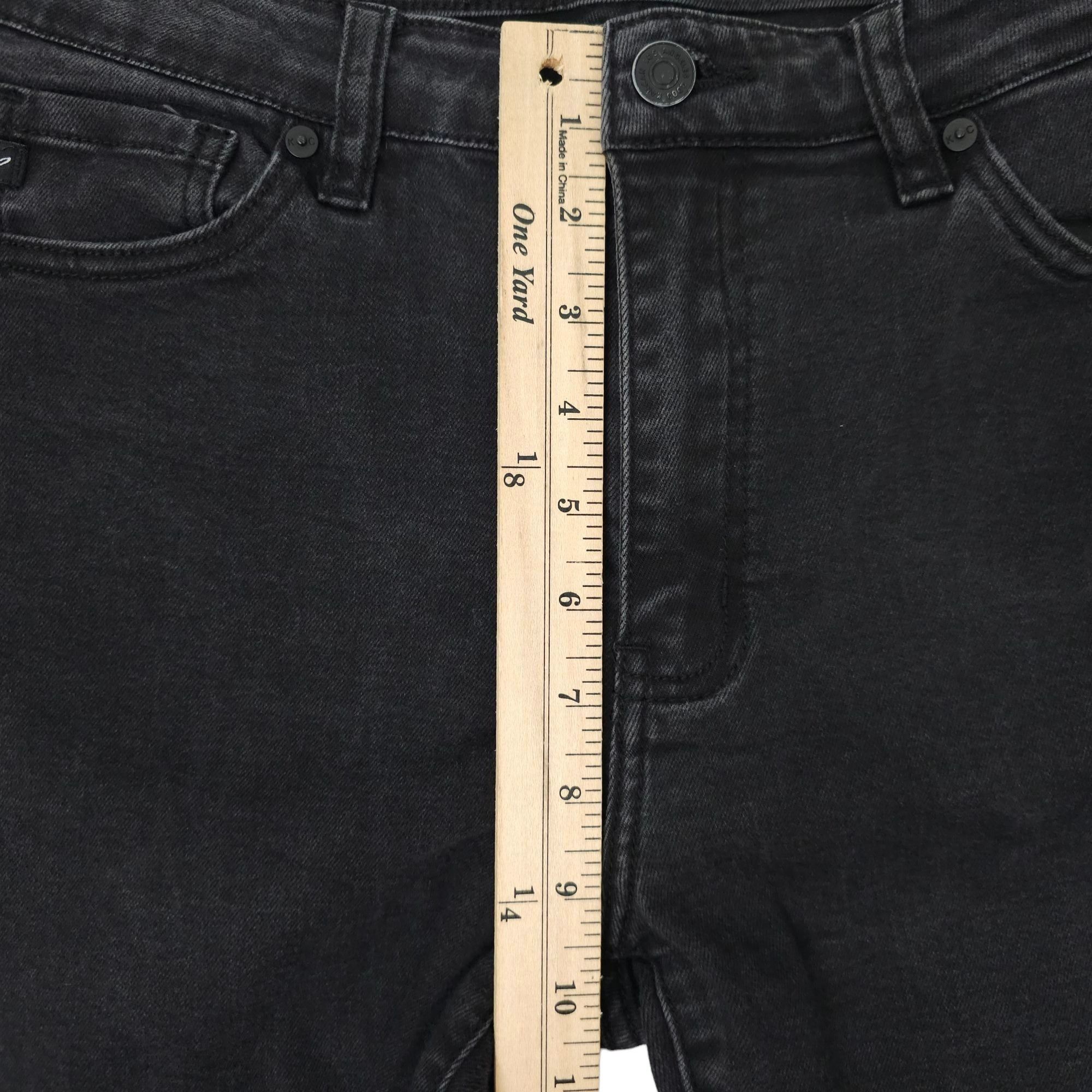 Kancan USA KanCan Distressed Ripped Ankle Skinny Jeans Womens 9 Size 29" - 4 Thumbnail
