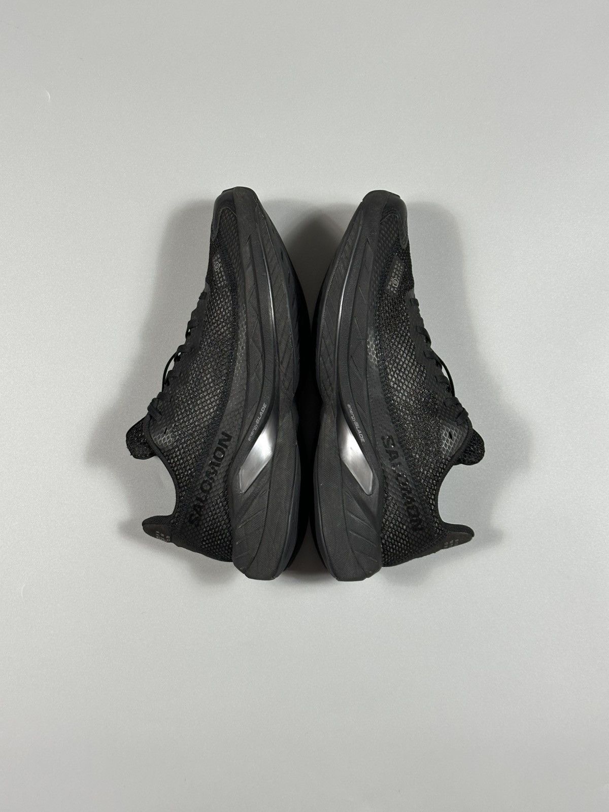 Maison Margiela × Salomon Maison Margiela MM6 x Salomon Spectur 2 Mesh Sneakers Black Size US 11.5 / EU 44-45 - 4 Thumbnail