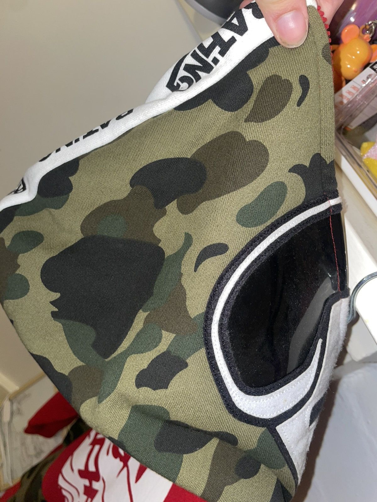 Bape Bape bmx hoodie (red) rare Size US L / EU 52-54 / 3 - 3 Thumbnail