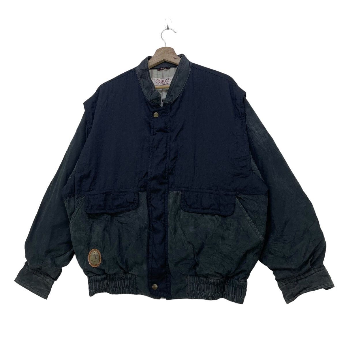 Other Vintage Italian Designer Dolce Bomber Dual Pocket Jacket Size US M / EU 48-50 / 2 - 1 Thumbnail