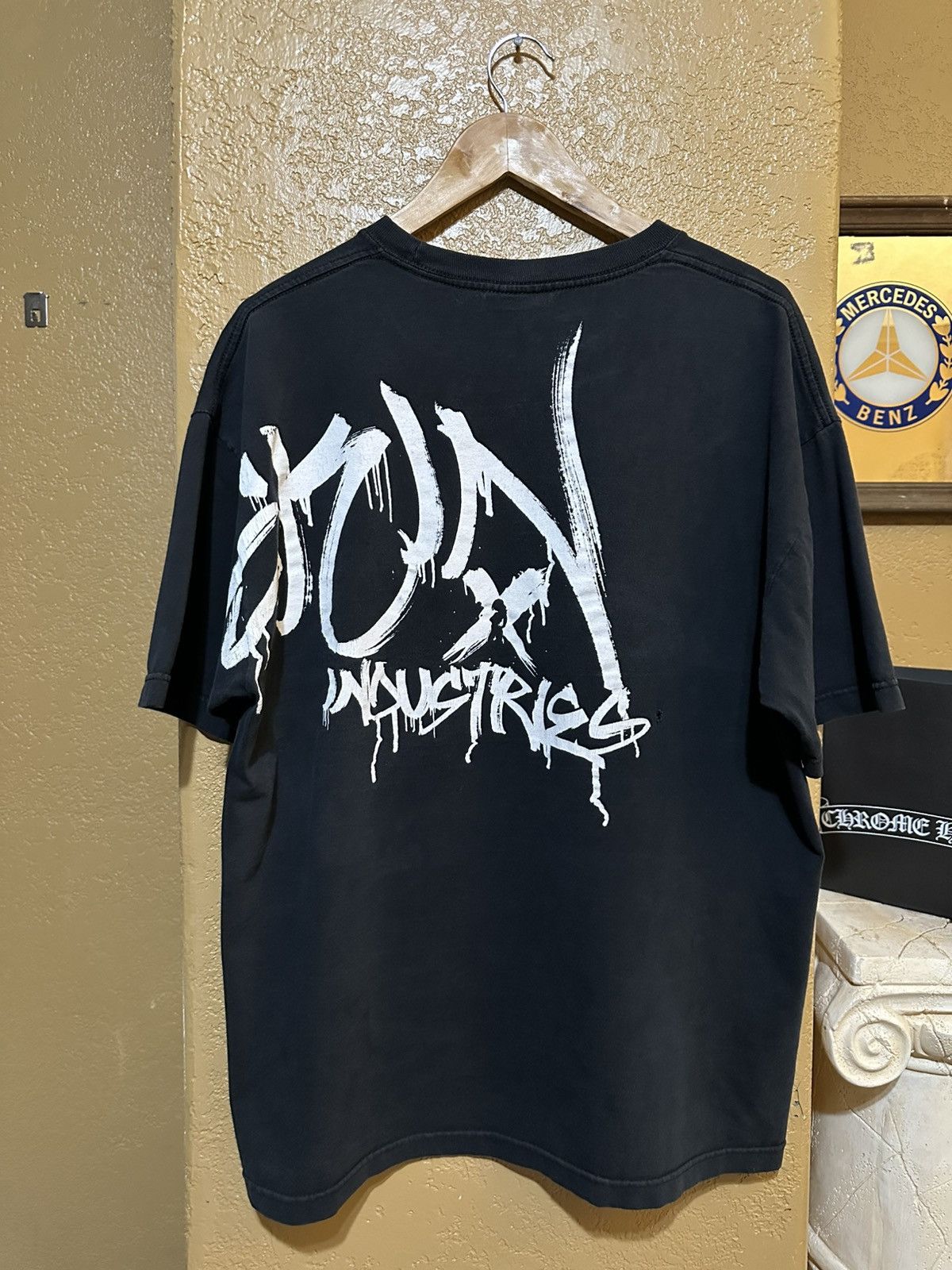 Hook-Ups vintage Skin Industries AOP Graffiti Tee XL skate Size US XL / EU 56 / 4 - 2 Thumbnail