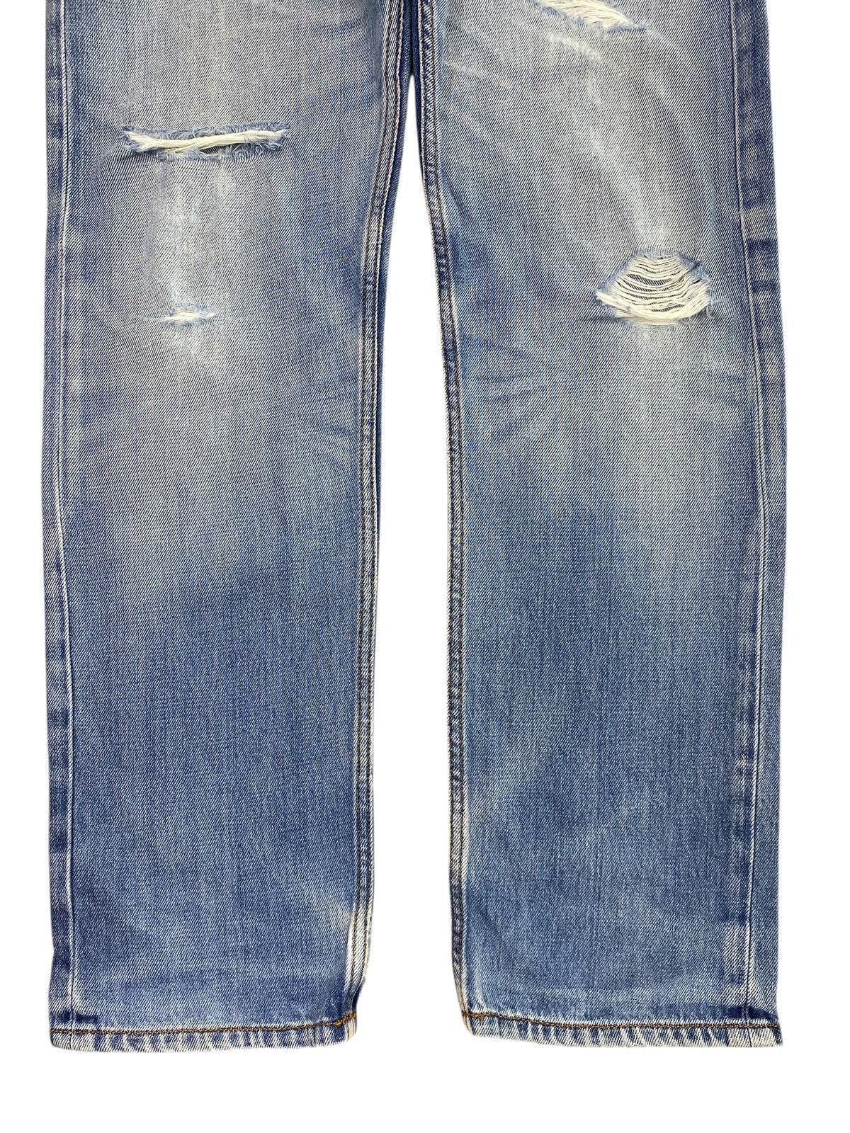 Diesel Diesel Industry Brand Faded Blue Wash Distress Style Jeans Size US 32 / EU 48 - 7 Thumbnail