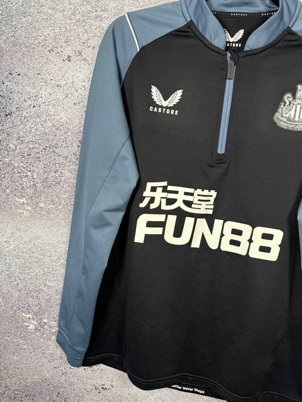 Castore × Vintage Newcastle United 2022/23 Castore Zip Sweatshirt Training Size US S / EU 44-46 / 1 - 5 Thumbnail