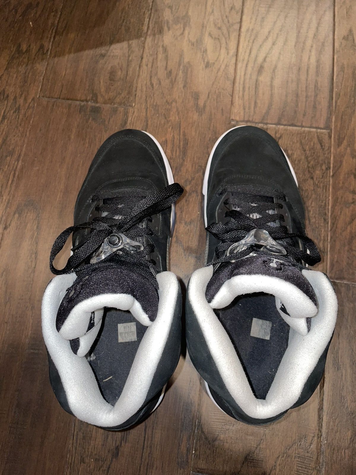Jordan Brand × NBA × Nike Air Jordan Retro 5 Oreo (2013) Size US 11.5 / EU 44-45 - 5 Thumbnail