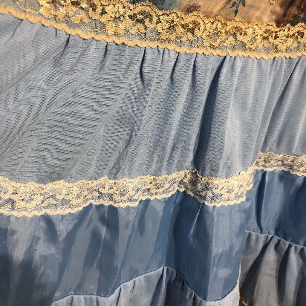 Vintage Y2K sexy peasant prairie Halloween costume skirt top set S M Size XS / US 0-2 / IT 36-38 - 11 Thumbnail