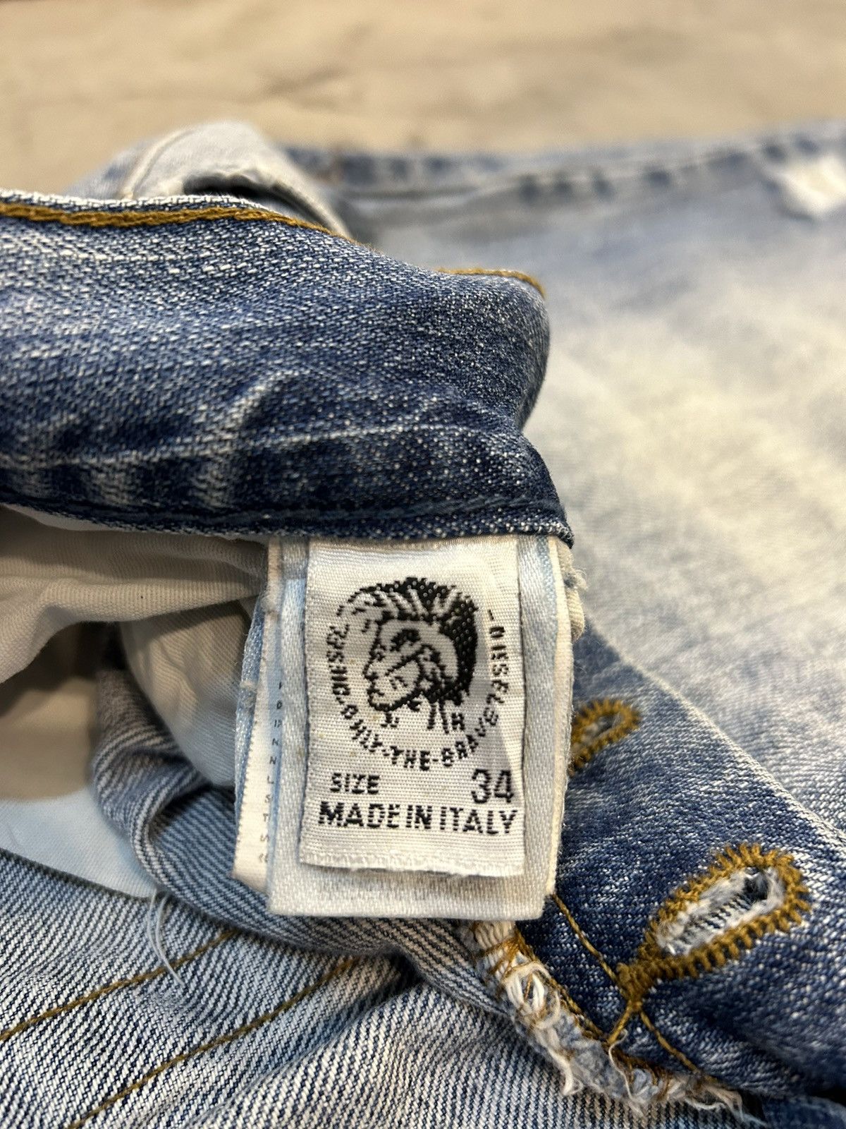 Diesel Diesel Straight Cut Vintage Jeans Denim Size US 36 / EU 52 - 3 Thumbnail
