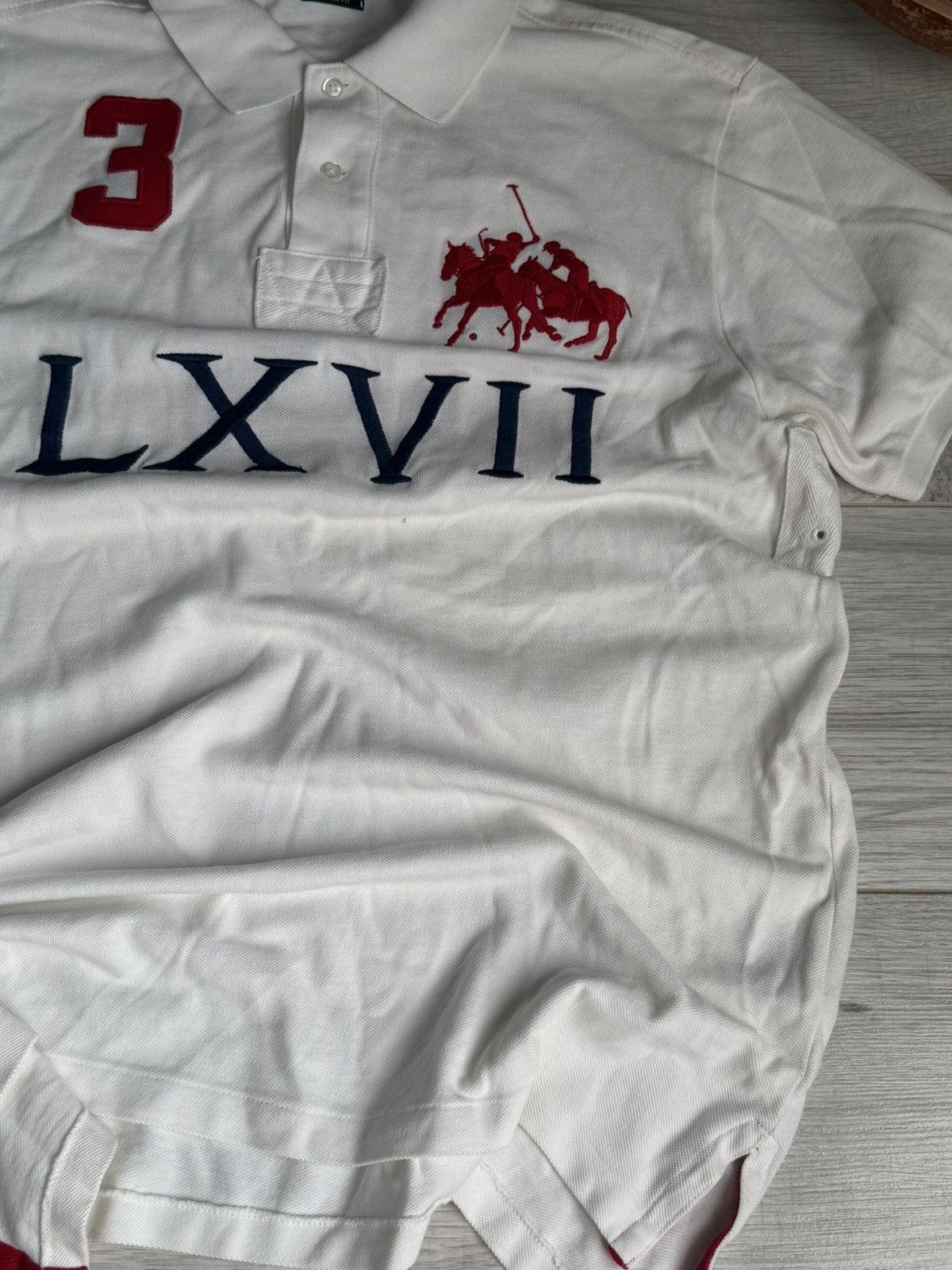 Polo Ralph Lauren Vintage Rugby shirt polo ralph lauren logo 3 jersey Size US L / EU 52-54 / 3 - 2 Thumbnail