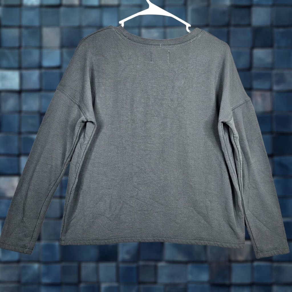 Madewell Madewell Sweatshirt Crew Neck Green XS Women's Pullover Regular All Seasons Logo Sweatshirt Slim? (adjusted: remove question) Size XS / US 0-2 / IT 36-38 - 1 Thumbnail