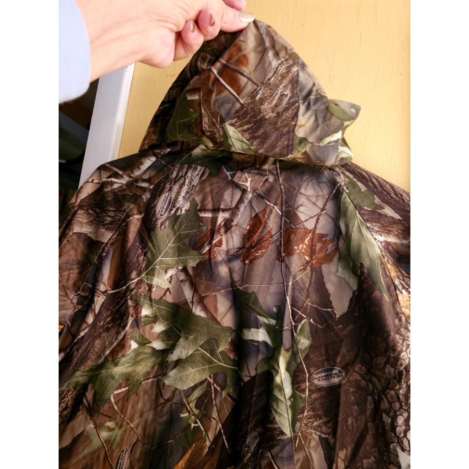 Redhead Ladies Redhead Camo Jacket Hoodie Bone Dry Windproof Small Size S / US 4 / IT 40 - 4 Thumbnail