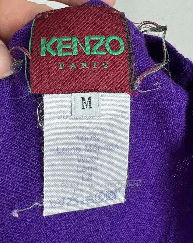 Kenzo KENZO Purple Wool Turtleneck Sweater for Women . Size M / US 6-8 / IT 42-44 - 5 Thumbnail