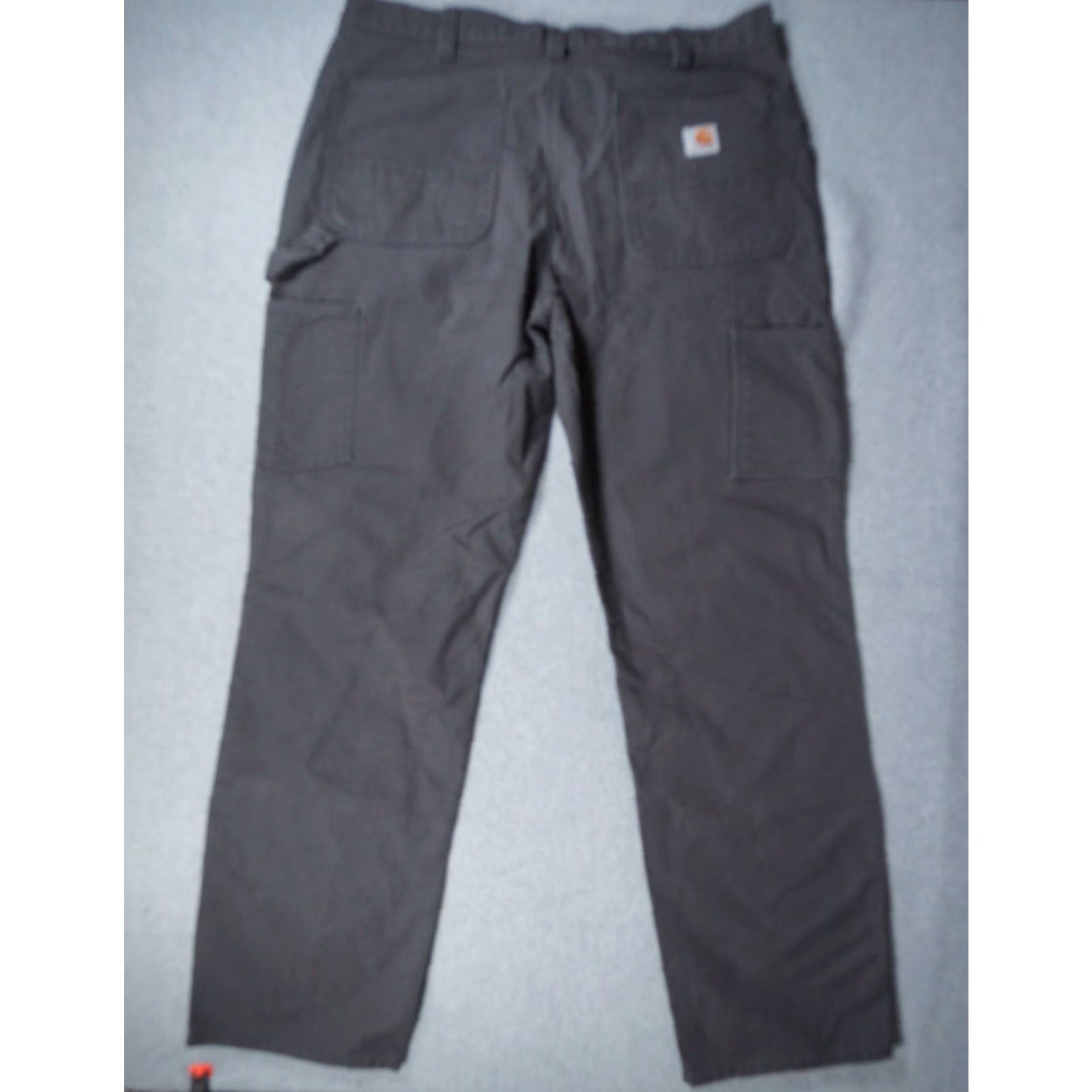 Carhartt Carhartt Pants Mens 36x34 Gray Rugged Flex Relaxed Fit Workwear Utility Duck Pants Mens 36 Gray Carhartt Rugged Flex Straight Dock? Size US 36 / EU 52 - 4 Thumbnail