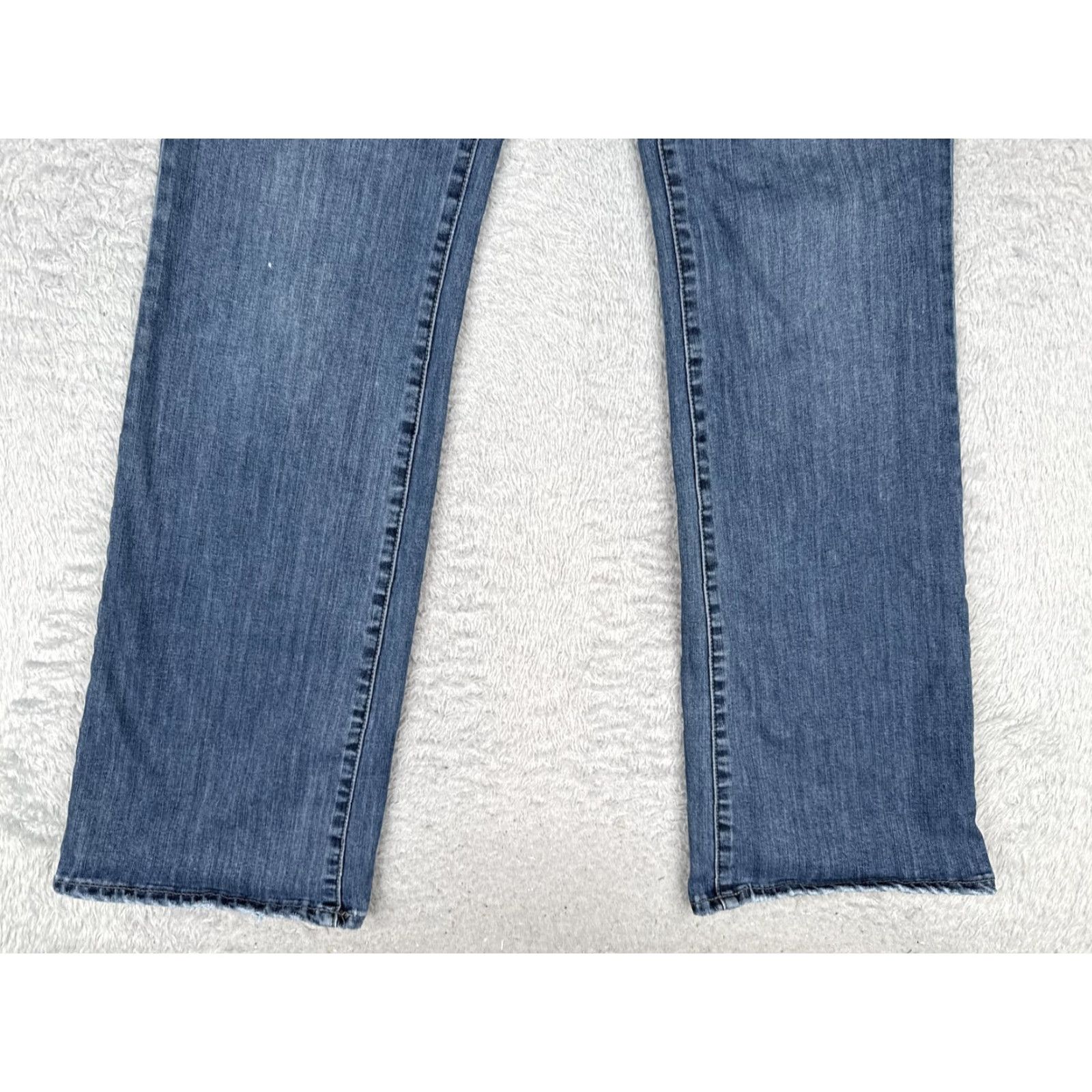 Vintage New York & Company Jeans Soho Boot bootcut Womens 8 Blue Med Wash 30x32 Denim Regular 5-Pocket Mens? Size 30" / US 8 / IT 44 - 2 Thumbnail