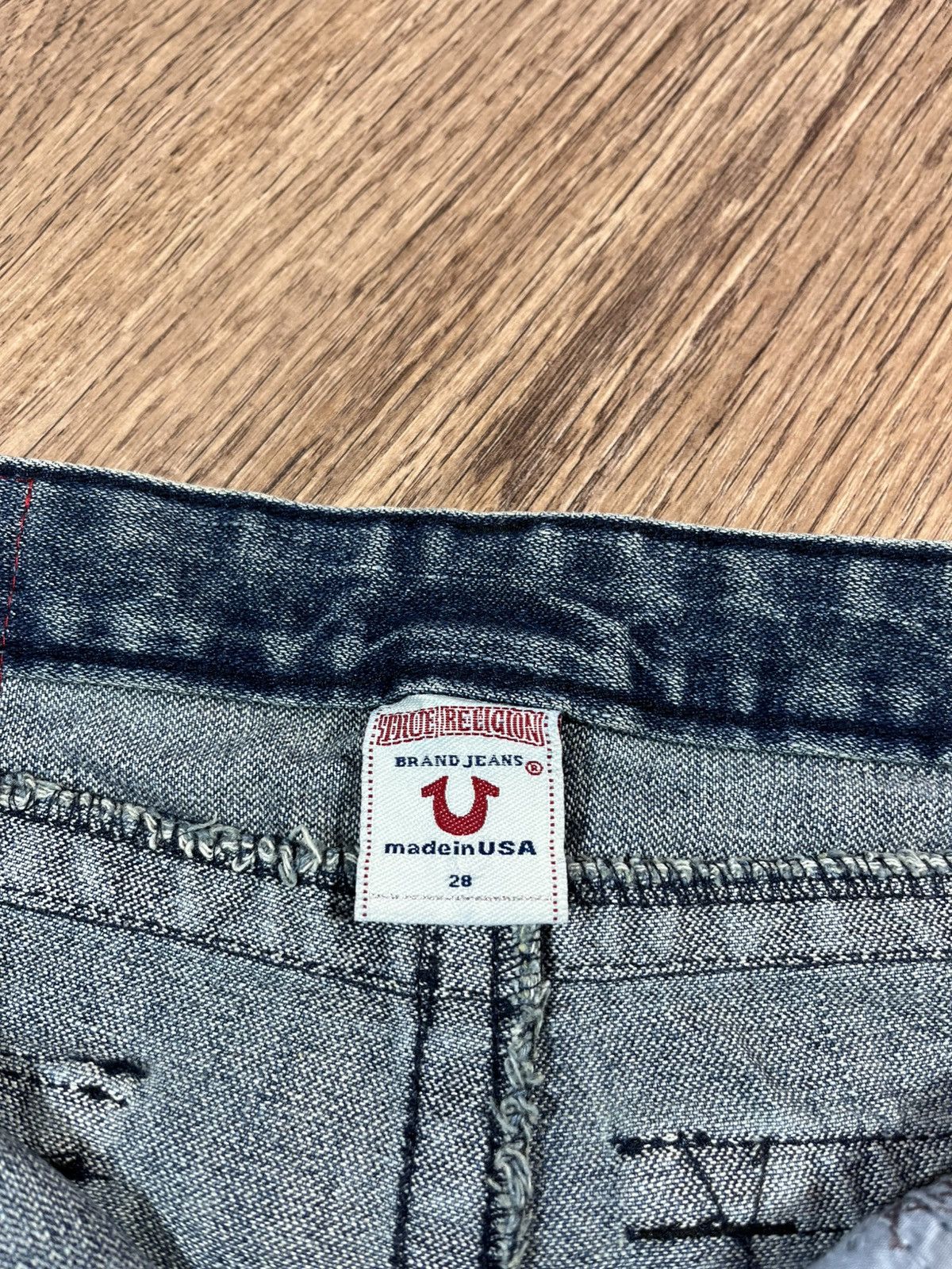 True Religion Vintage True Religion Flare Jeans Size 28" / US 6 / IT 42 - 9 Thumbnail