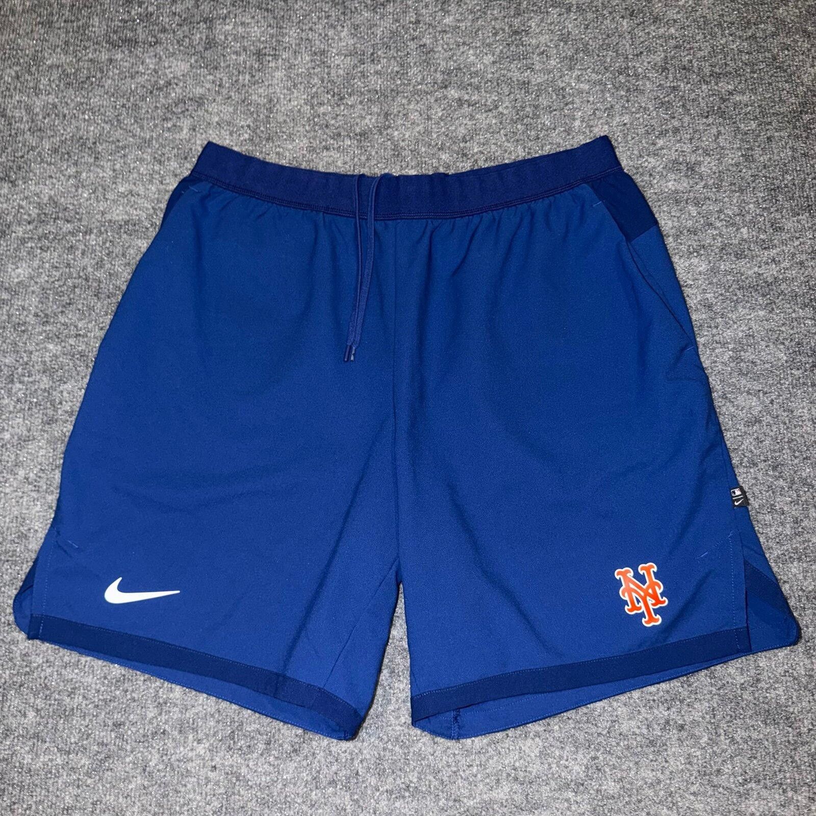 Nike Nike New York Mets Authentic Dri-Fit Athletic Shorts Mens XL Size US 34 / EU 50 - 1 Thumbnail