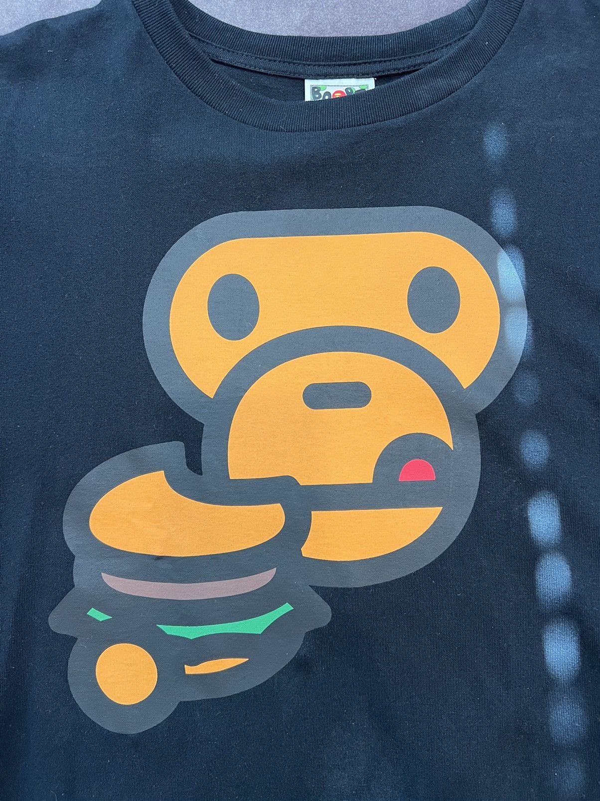 Bape Baby Milo Hamburger Tee Size US L / EU 52-54 / 3 - 3 Thumbnail