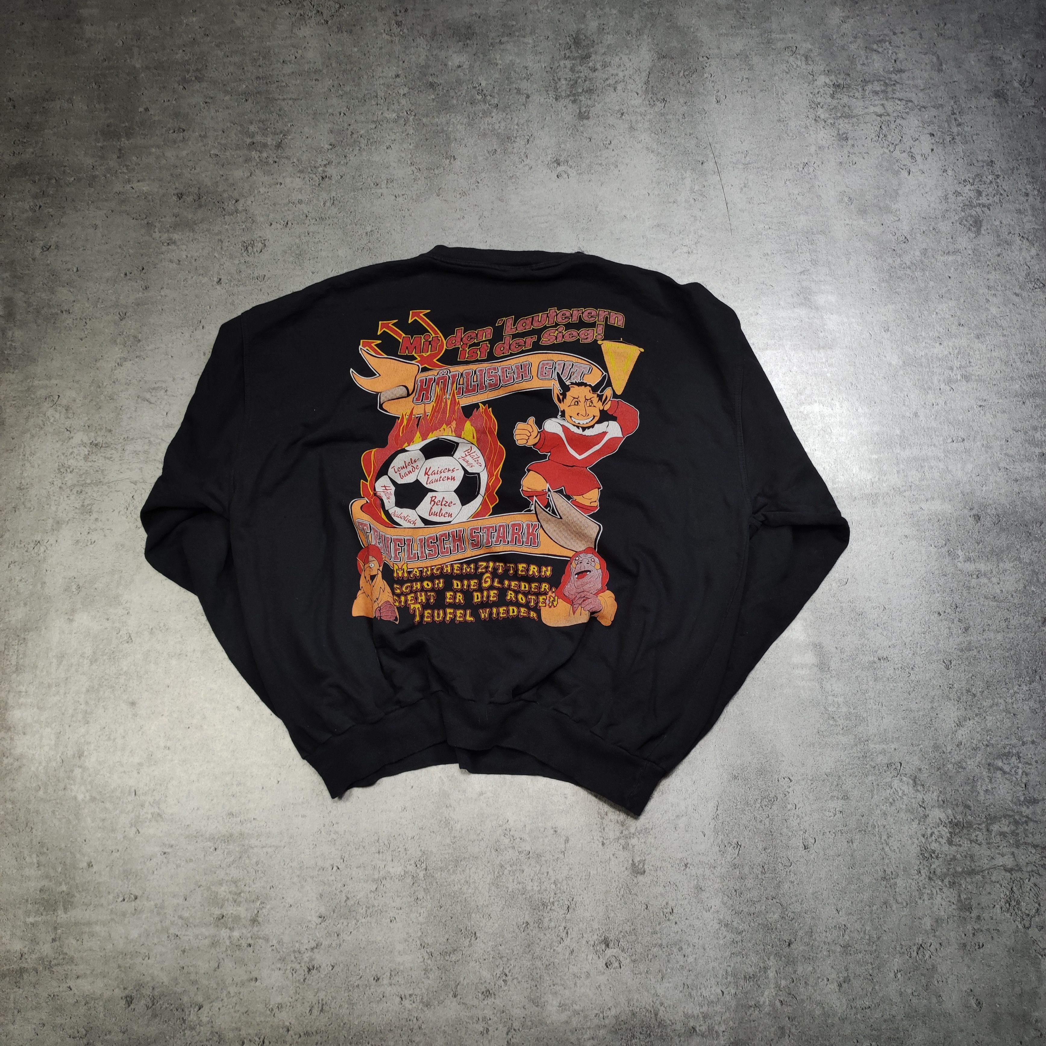 Vintage Vintage OG 1995 Kaiserslautern Footbal Red Devils Sweatshirt Size US L / EU 52-54 / 3 - 7 Thumbnail