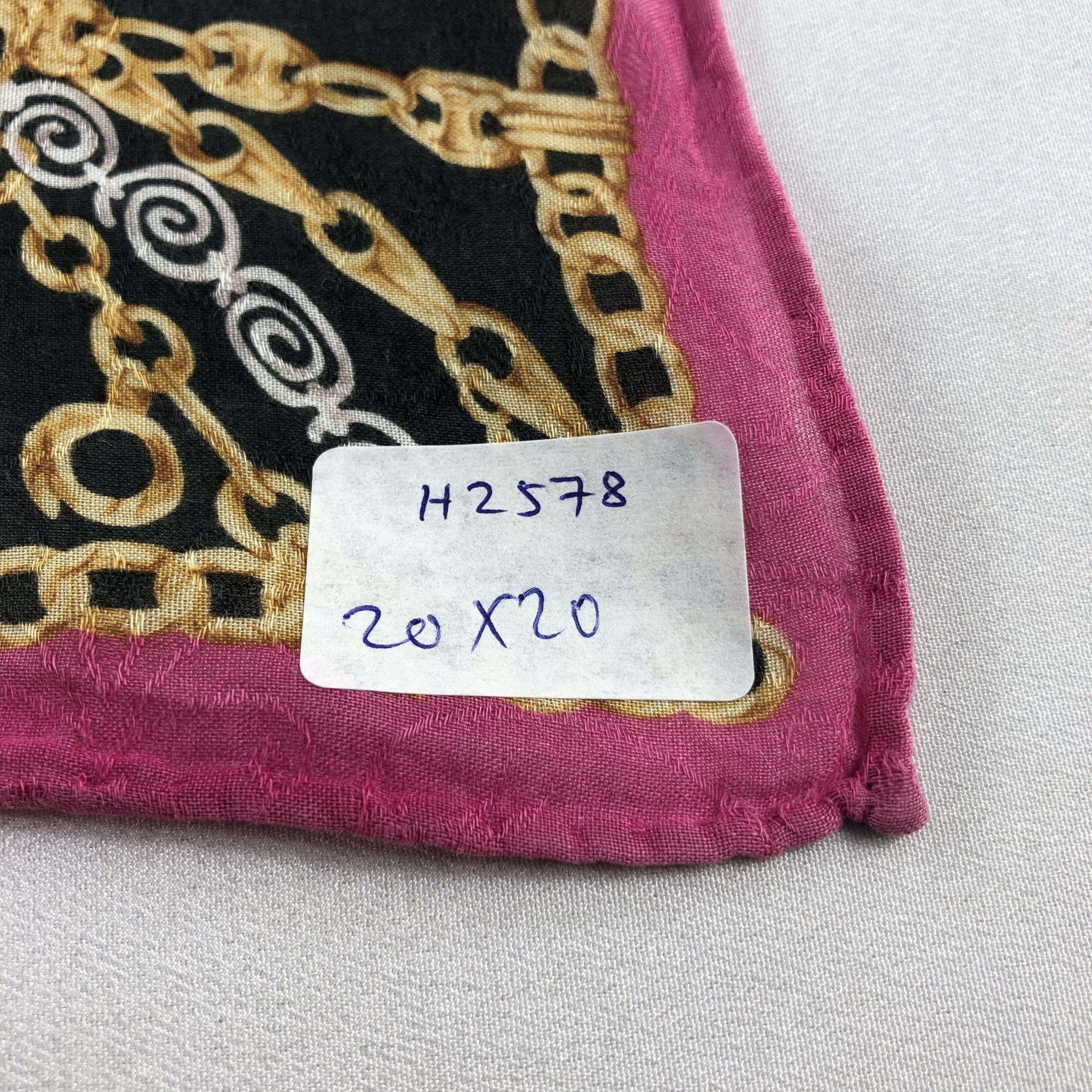 Celine × Vintage Celine Handkerchief Neckerchief Bandana H2578 Size ONE SIZE - 10 Thumbnail
