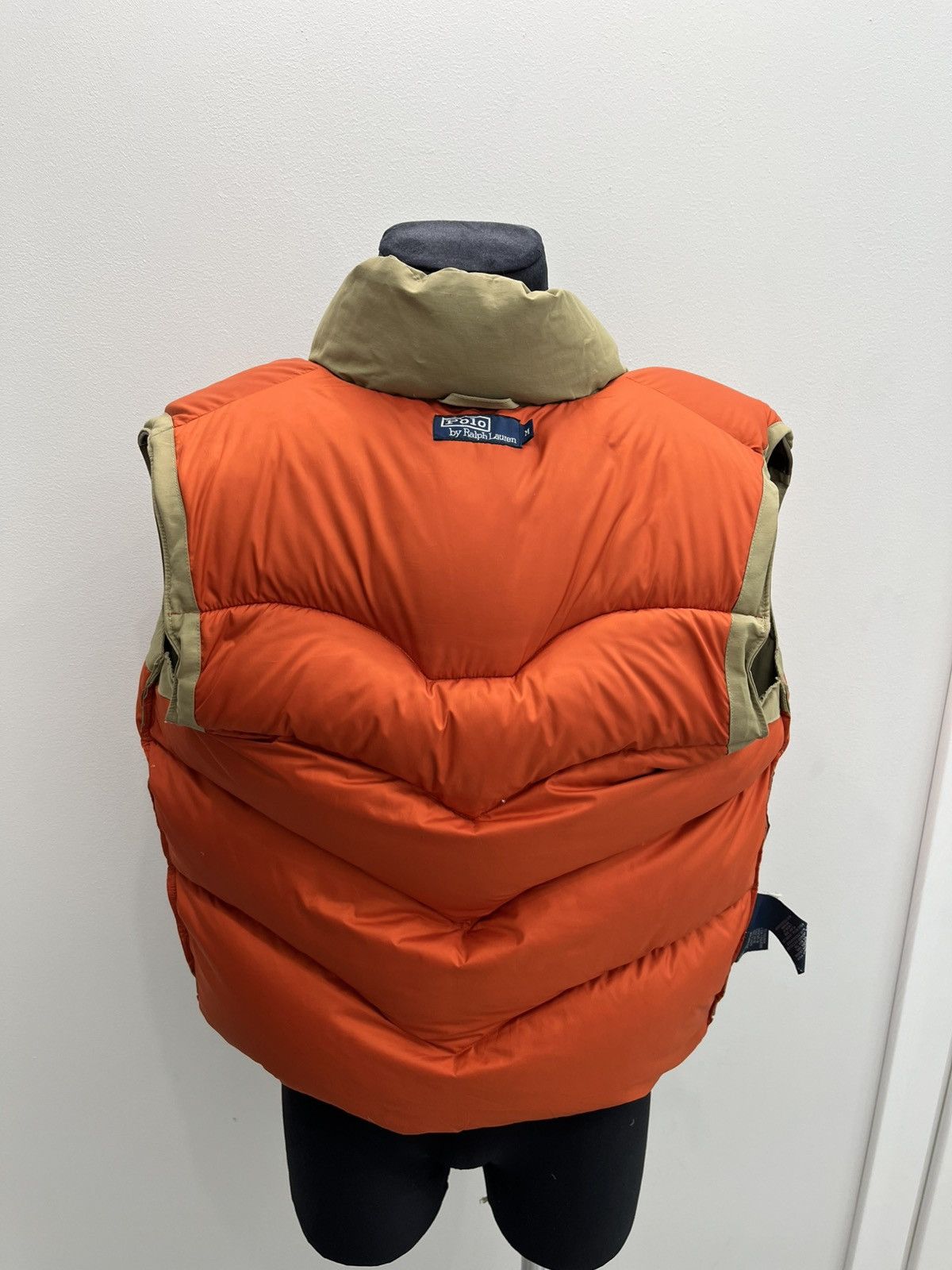 Polo Ralph Lauren Vintage Polo Ralph Lauren Leather Western Puffer Down Vest Size US M / EU 48-50 / 2 - 7 Thumbnail
