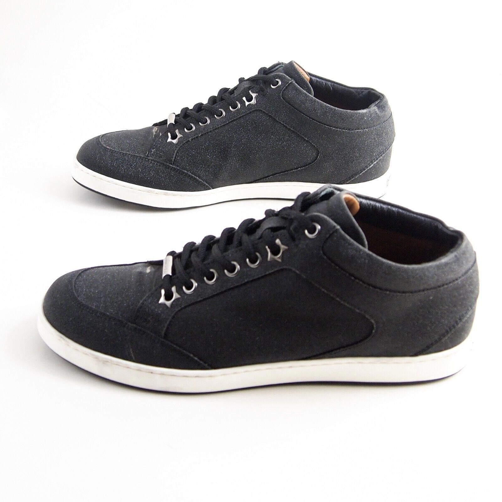Jimmy Choo Jimmy Choo Sneakers Gray Glitter Womens EU 38.5 US 8.5 Size US 8.5 / IT 38.5 - 2 Thumbnail