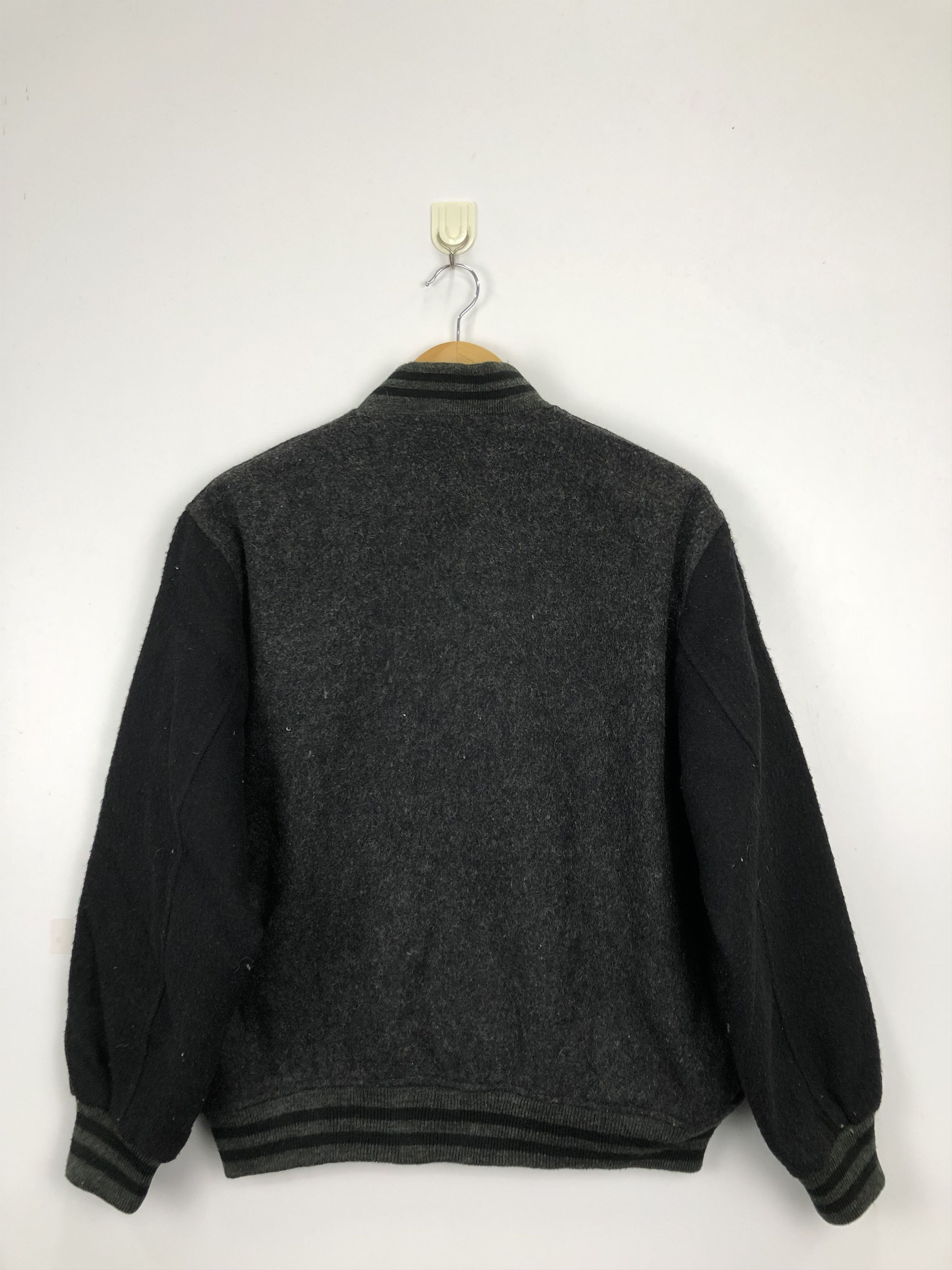 Japanese Brand Vintage 90s Japanese Volunt Traditional Varsity Jacket V0373 Size US L / EU 52-54 / 3 - 3 Thumbnail