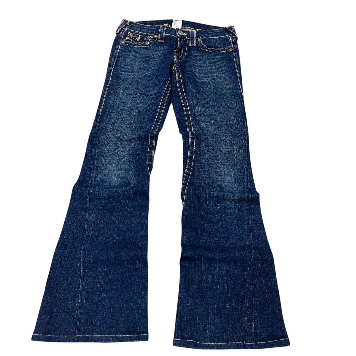 True Religion “TRUE RELIGION” SUPER FLARE JEANS Size 28" / US 6 / IT 42 - 2 Thumbnail
