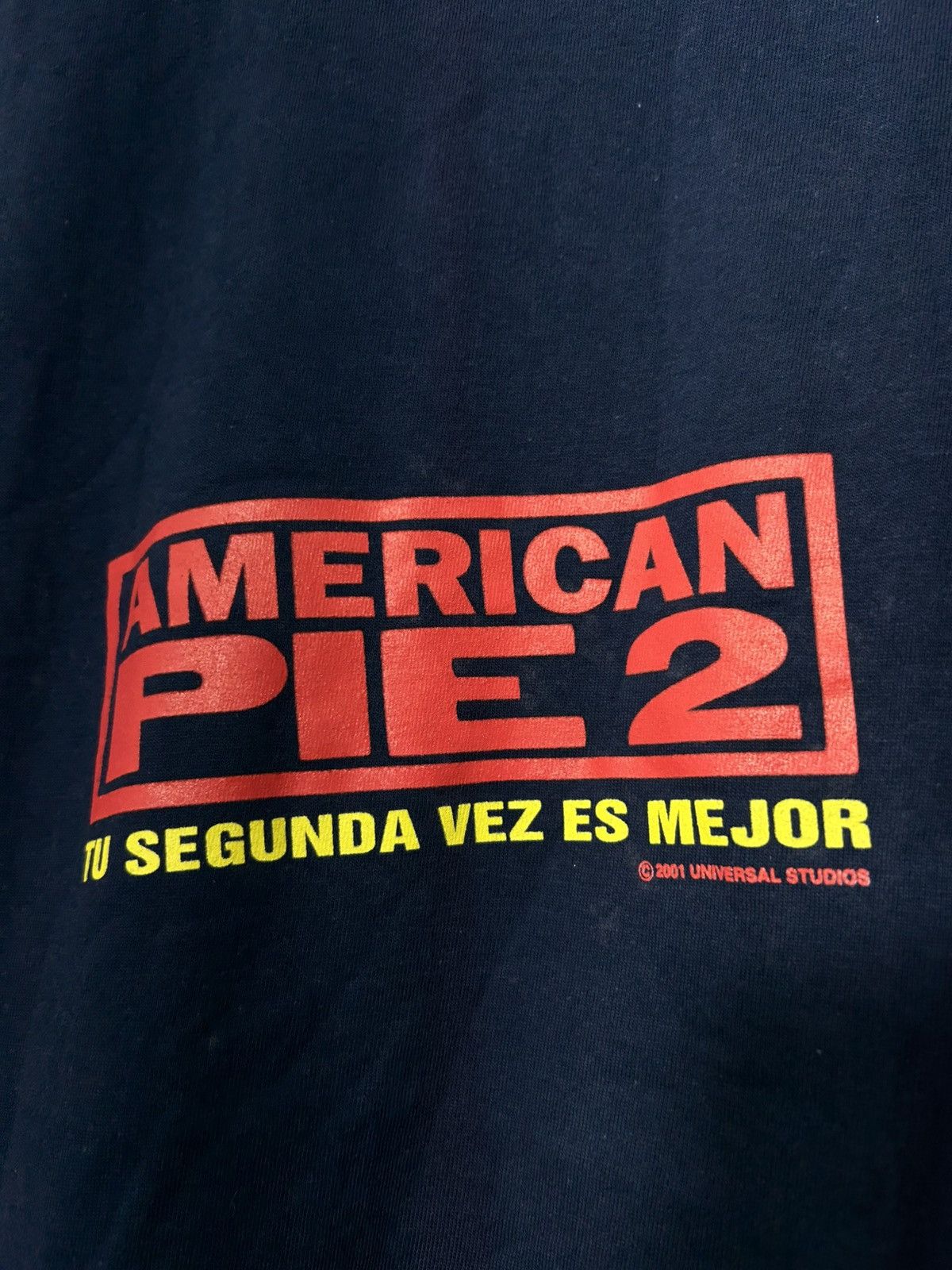 Mexicana × Vintage 2001 American Pie Mexican Movie Promo Very Rare Size US M / EU 48-50 / 2 - 2 Thumbnail