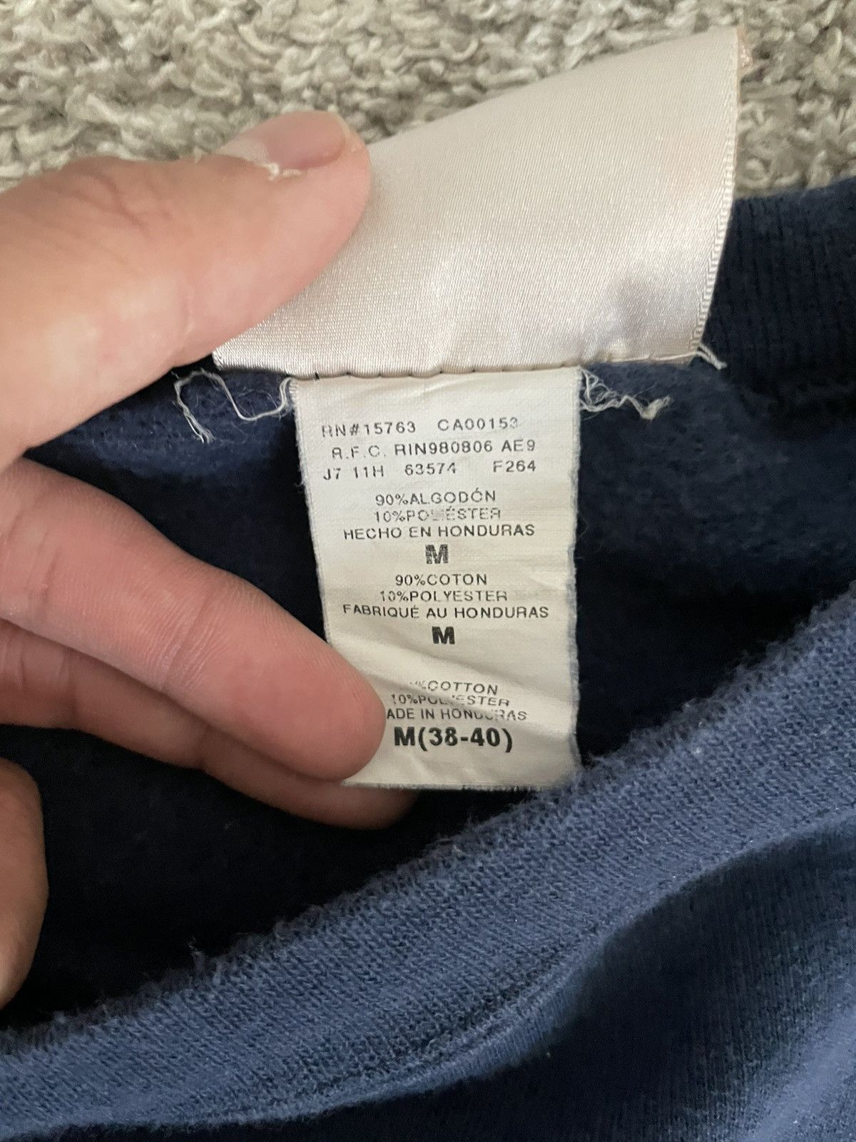 Hanes Vintage Hanes Sweater M Size US M / EU 48-50 / 2 - 3 Thumbnail