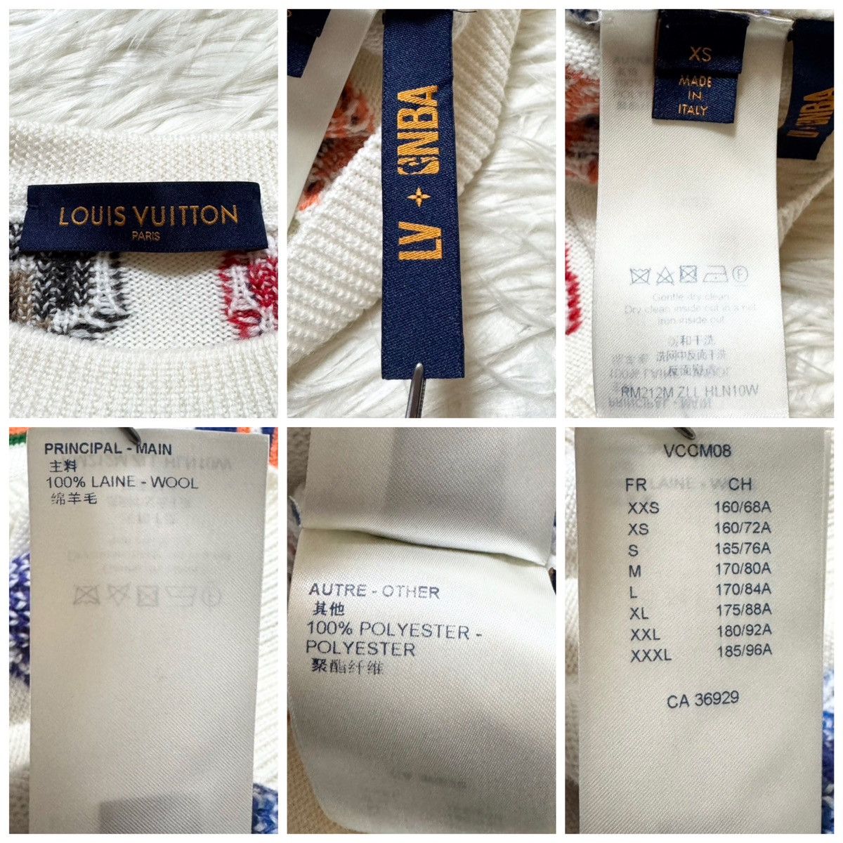 Louis Vuitton Louis Vuitton NBA collaboration multi-logo knit sweater Size US XS / EU 42 / 0 - 2 Thumbnail