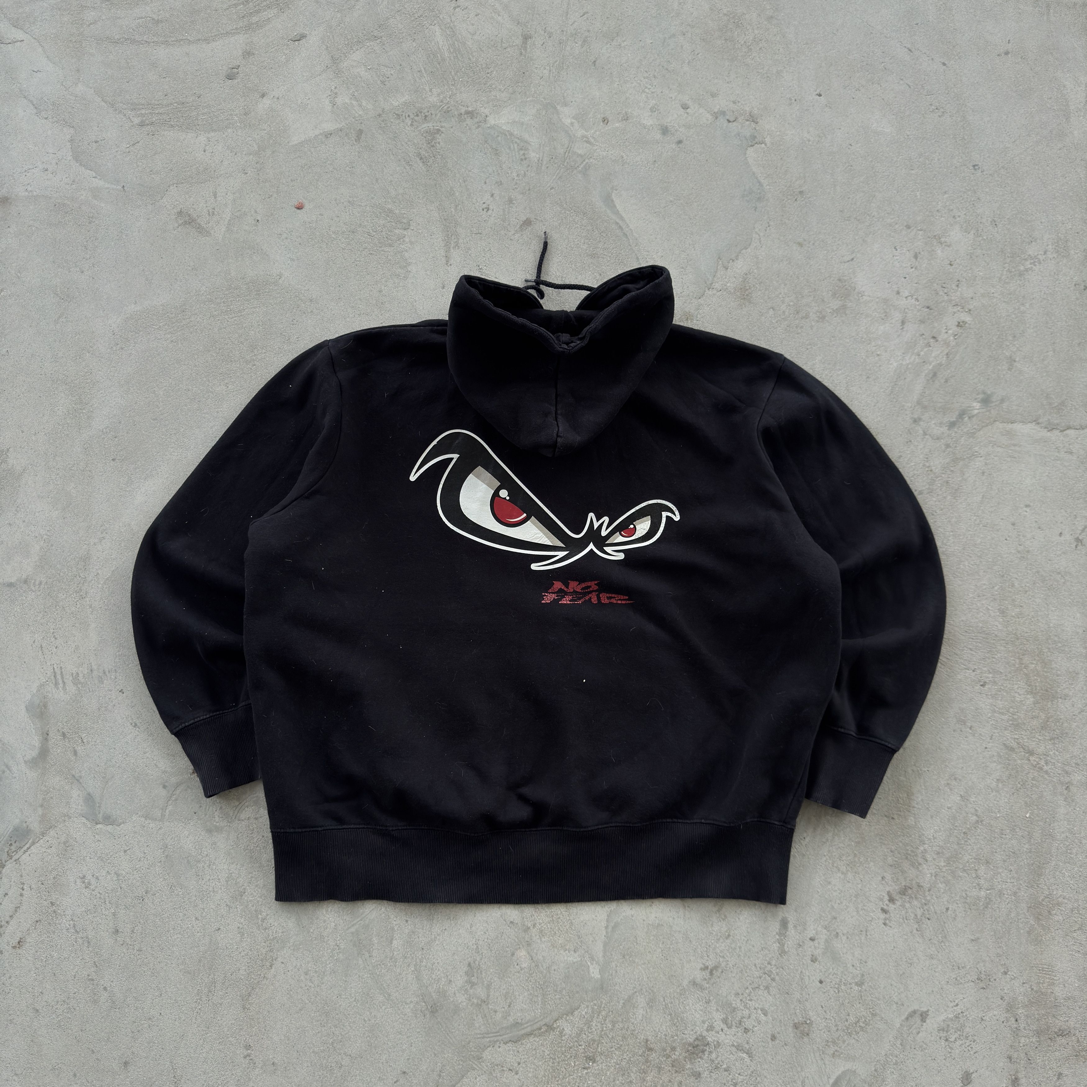 No Fear Vintage No Fear Eyes Back Graphic Black Hoodie XL Size US XL / EU 56 / 4 - 1 Thumbnail