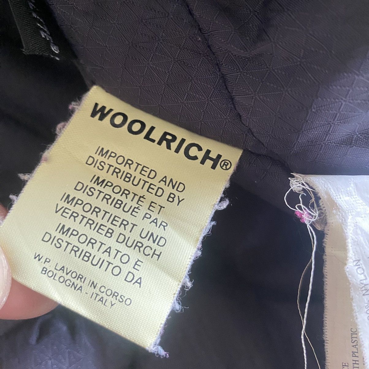 Woolrich Woolen Mills 2000s Woolrich Quilted Fur Collar Size US L / EU 52-54 / 3 - 8 Thumbnail