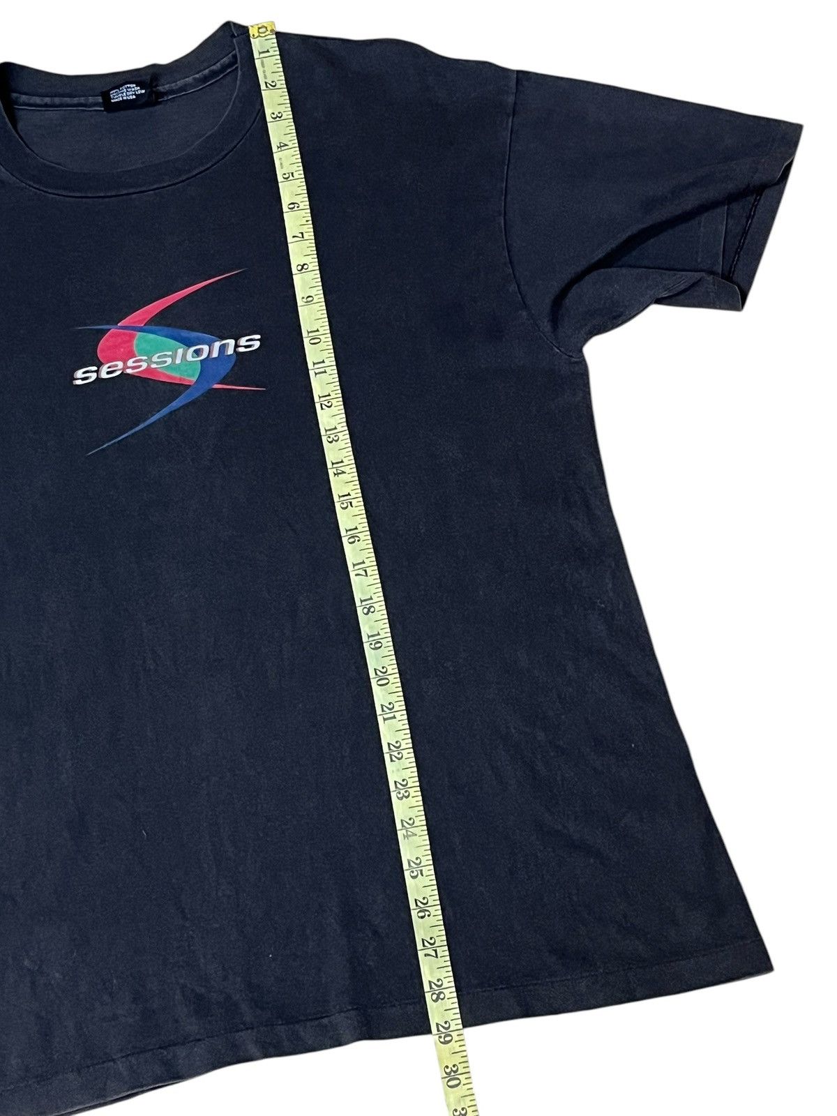 Sessions VINTAGE SKATEGANG 90s SESSIONS SKATEBOARD TEE SHIRT Size US L / EU 52-54 / 3 - 8 Thumbnail