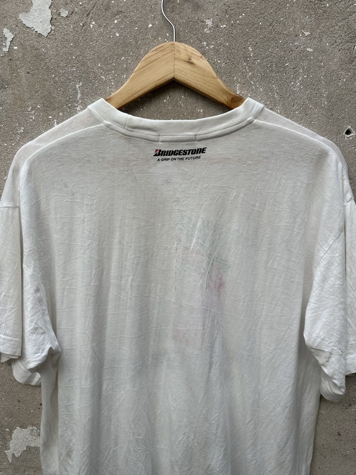 Vintage Vintage 90's Bridgestone Potenza F1 Tshirt Size US L / EU 52-54 / 3 - 4 Thumbnail
