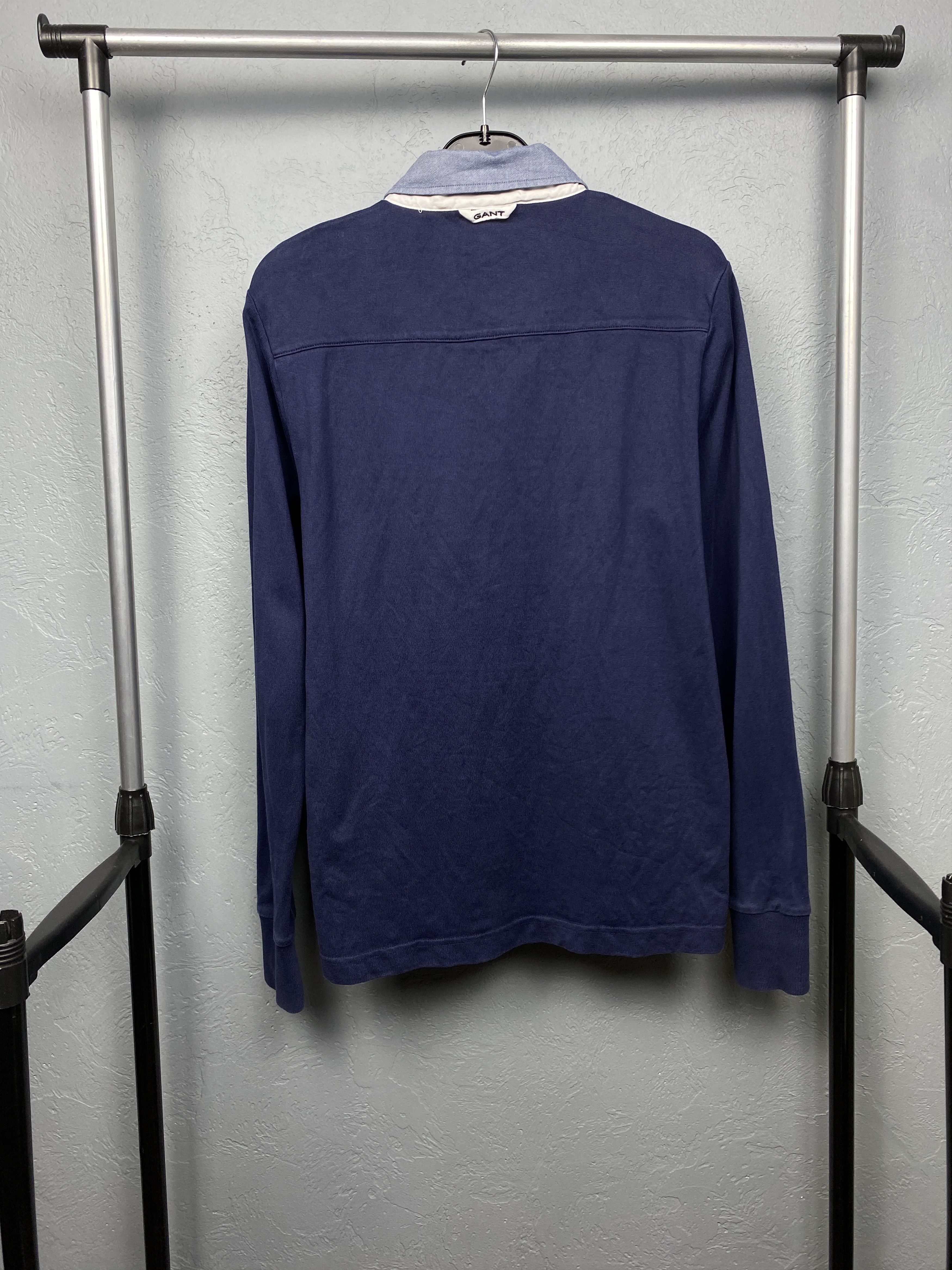 Gant × Vintage Gant Vintage Mens Rugby Long Sleeve Polo Shirt Size US M / EU 48-50 / 2 - 6 Thumbnail
