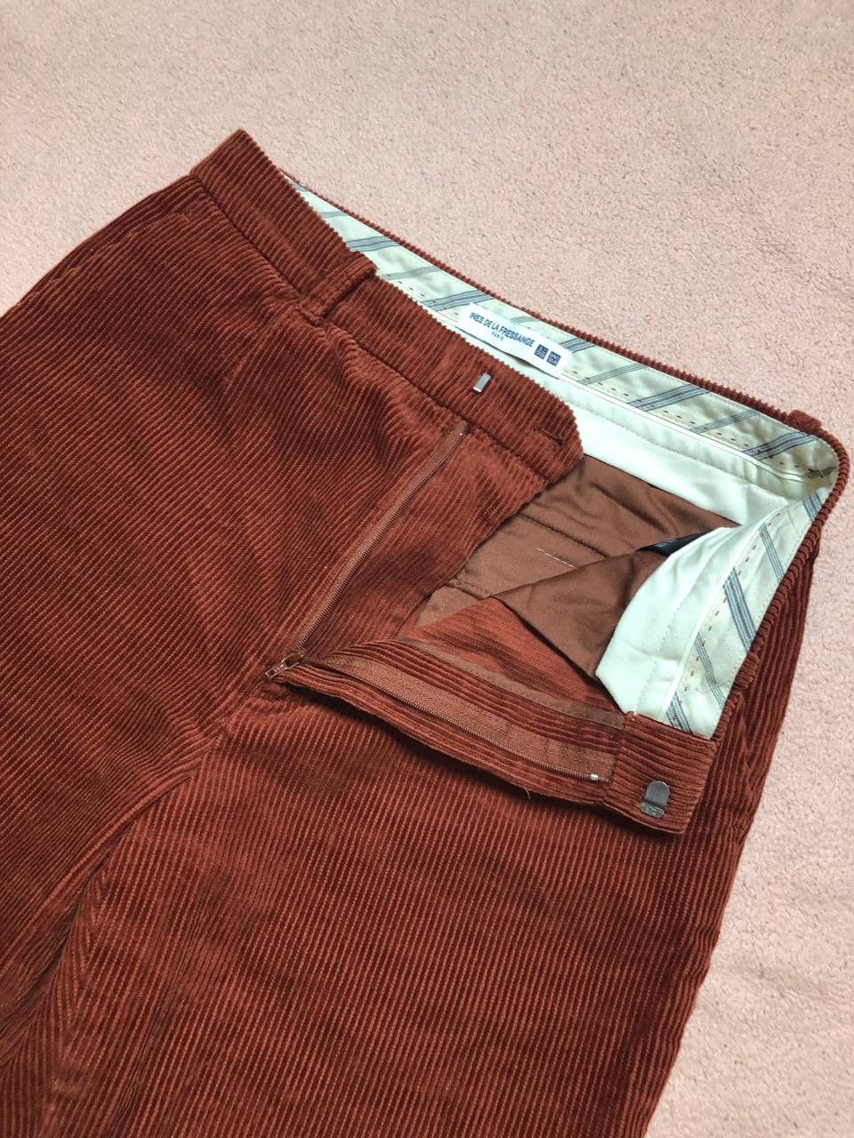 Uniqlo Uniqlo Casual Pants CORD Size 28" / US 6 / IT 42 - 8 Thumbnail