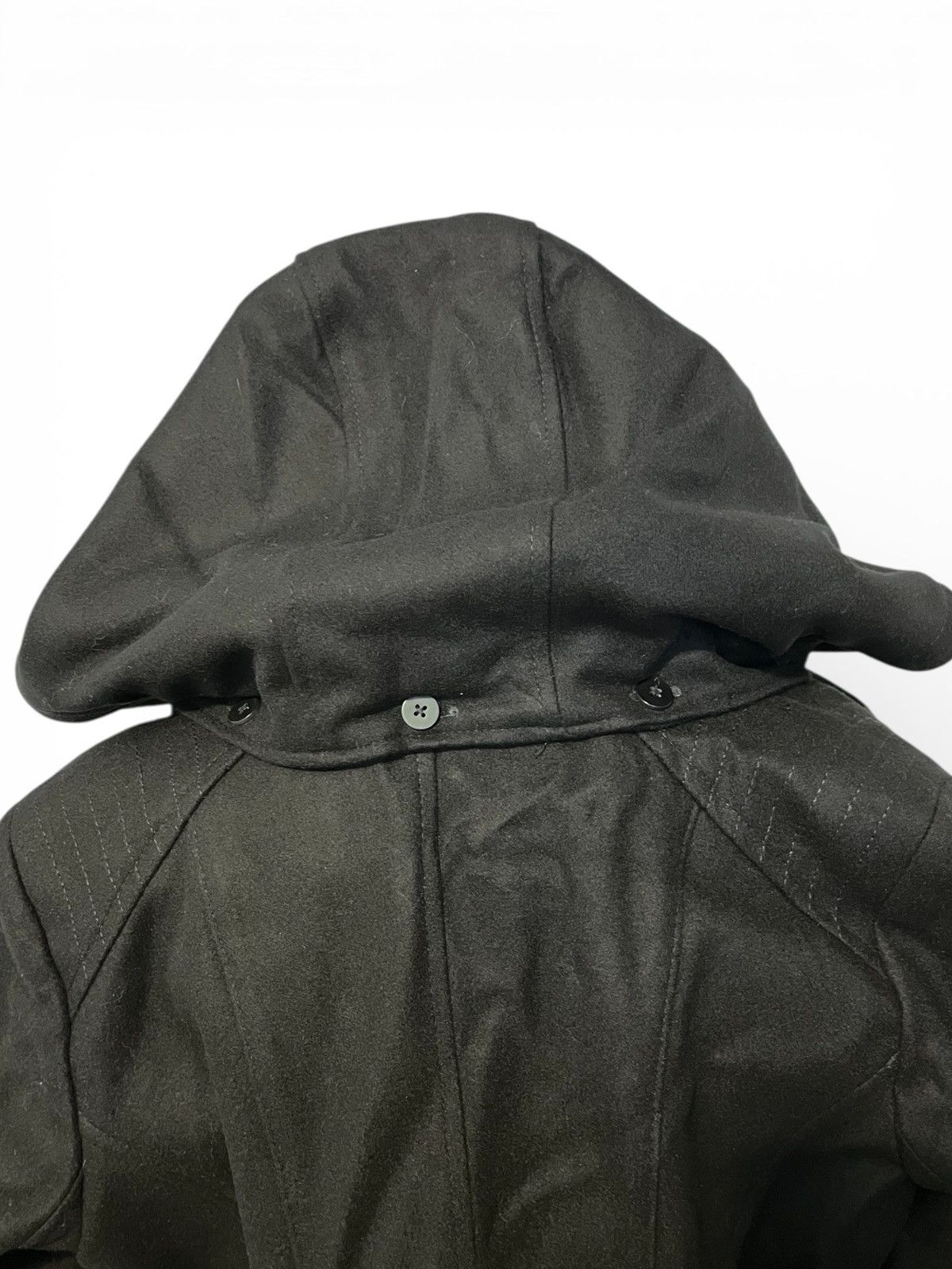 Michael Kors Hooded Trench Coat (item#d100) Size XL / US 12-14 / IT 48-50 - 7 Thumbnail