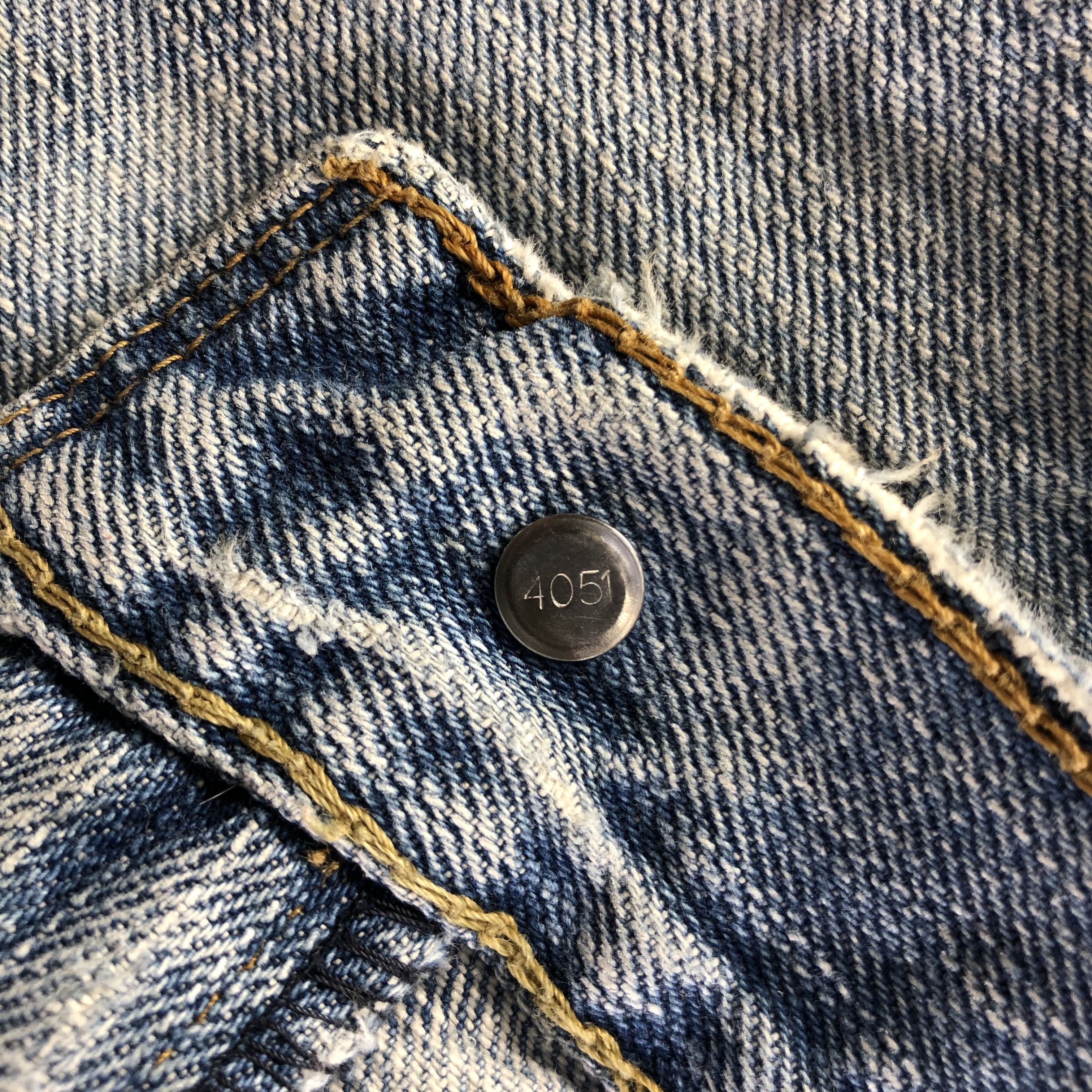 Levi's Vintage Levis 527 Mini Flared Jeans-J4299 Size US 35 - 11 Thumbnail