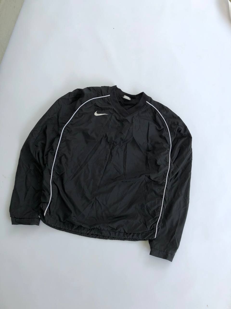 Nike Vintage Nike Nylon Sweatshirt Mini Logo Drill Y2K Size US M / EU 48-50 / 2 - 1 Thumbnail
