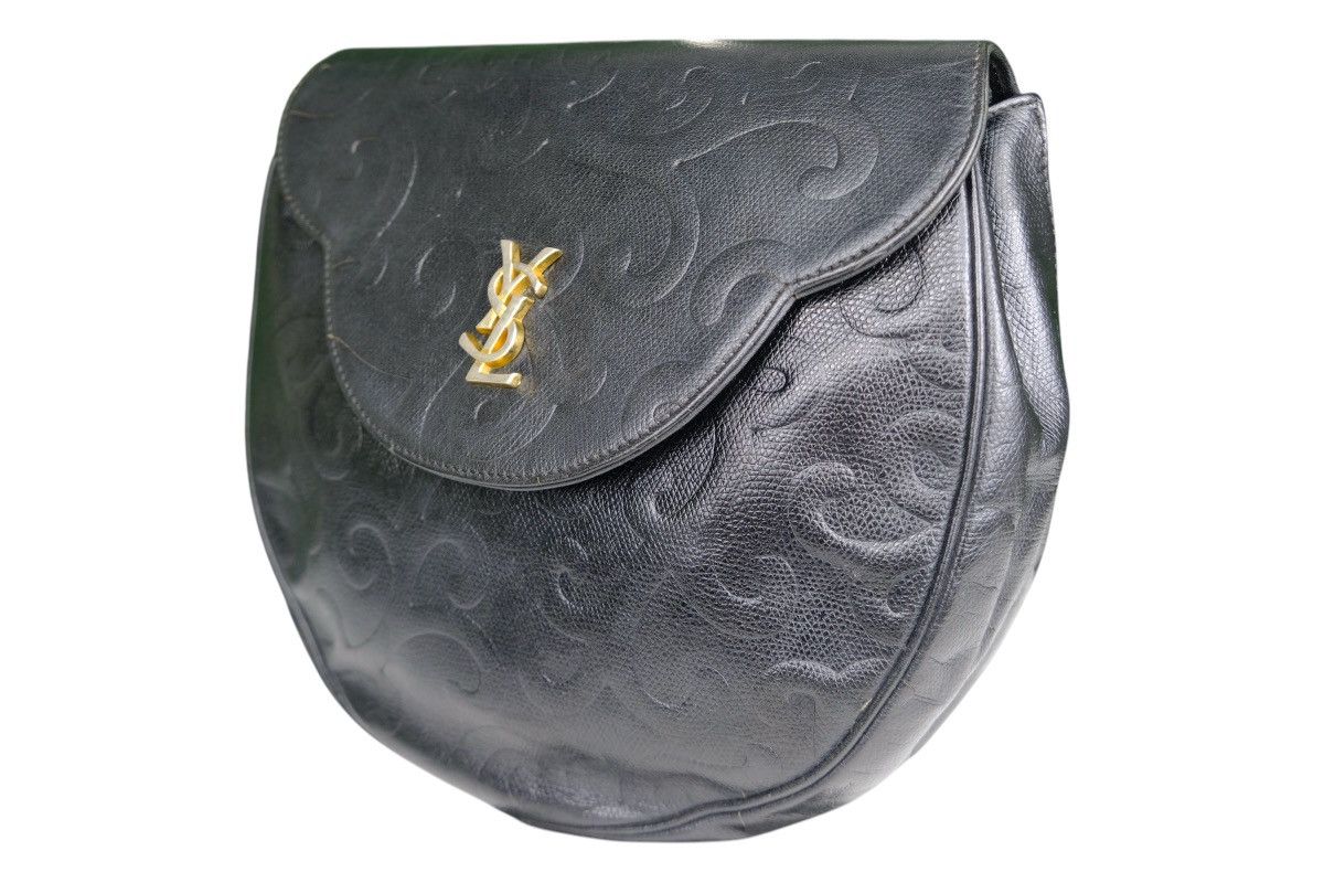 Yves Saint Laurent Authentic vintage ysl Arabesque Pattern Shoulder Bag Leather Size ONE SIZE - 2 Thumbnail