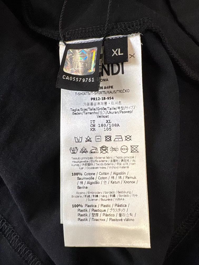 Fendi FENDI Monster Stripe Short Sleeve K1 Size US XL / EU 56 / 4 - 4 Thumbnail