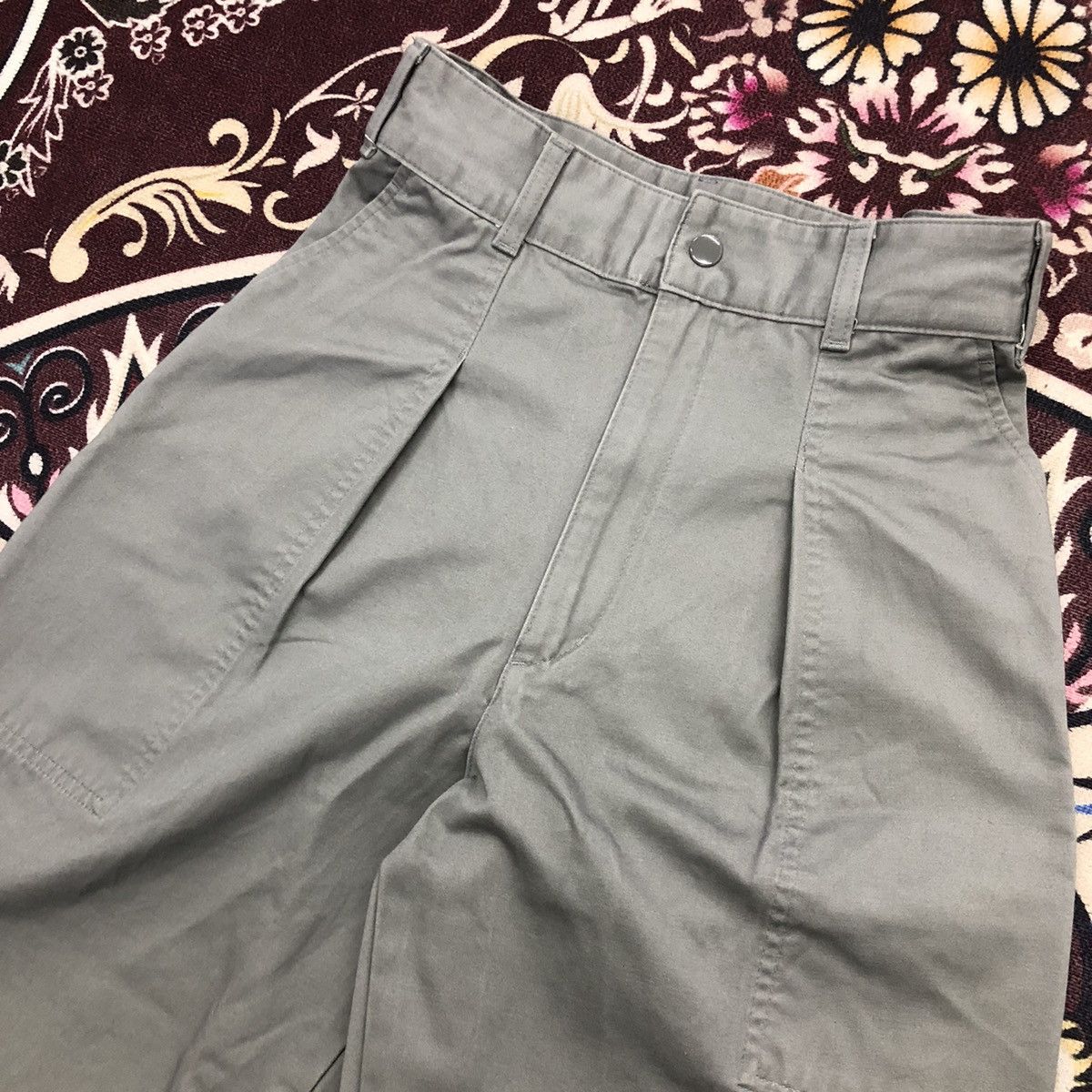 Christophe Lemaire × Japanese Brand × Uniqlo Uniqlo X Lemaire Pleated Baker Fatigue Pants Size 25" / US 0 / IT 36 - 6 Thumbnail