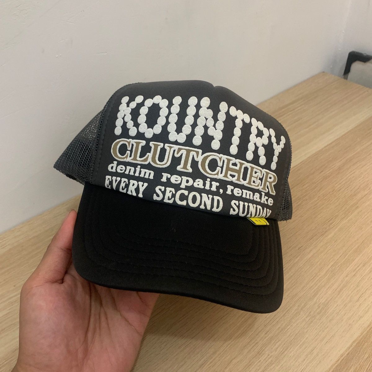 Kapital Kountry Pearl Clutcher Trucker Cap - Grey
