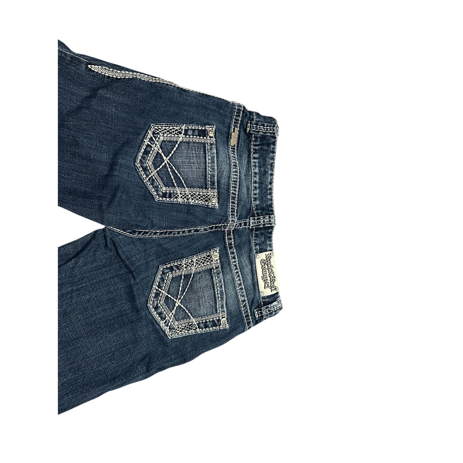 Other Women's 25 Medium Wash Blue Boyfriend Crop Denim Jeans Size 25" / US 0 / IT 36 - 10 Thumbnail